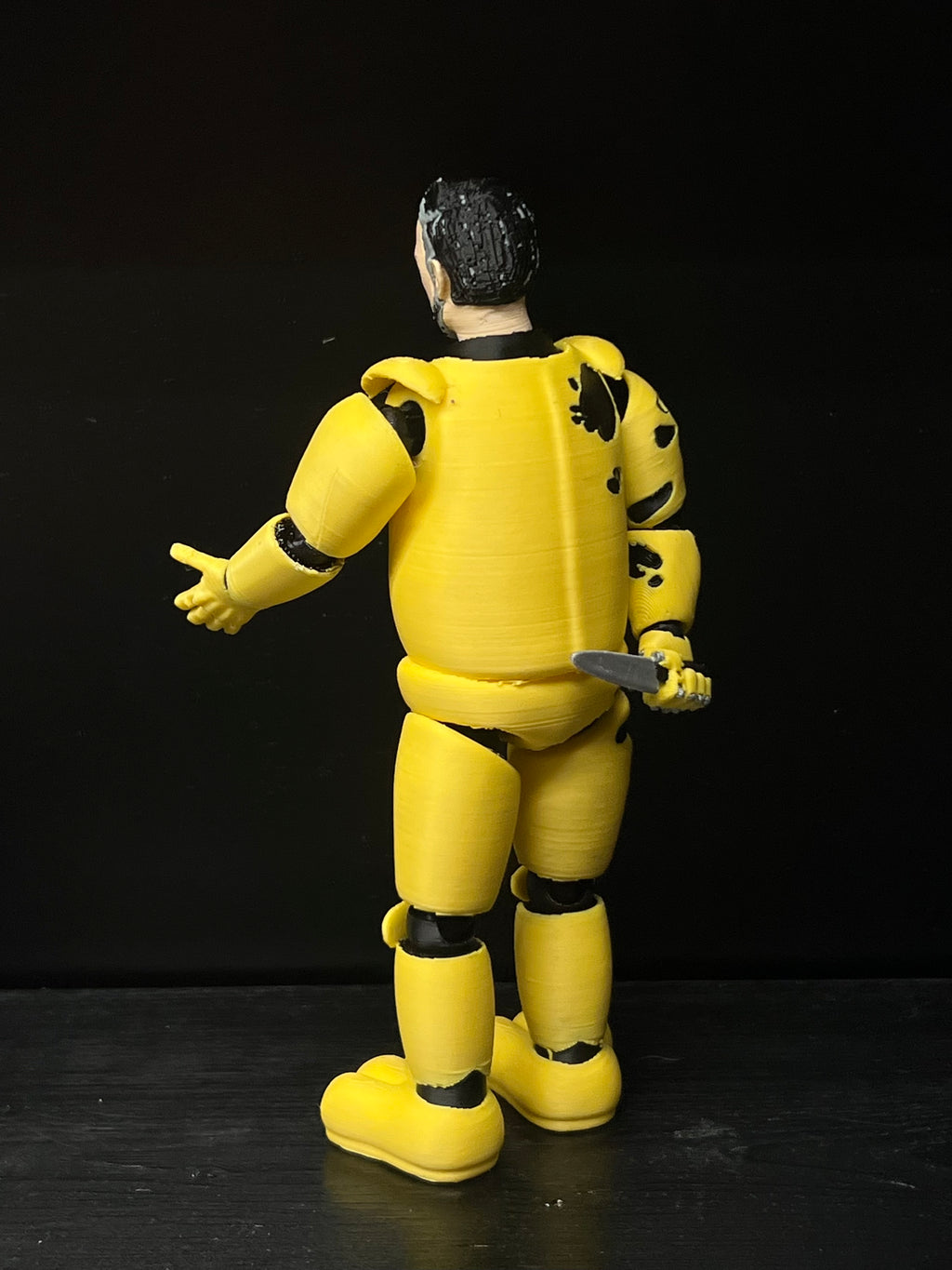 Yellow Rabbit / Springtrap FNAF Five Nights At Freddy’s Figure MATTHEW LILLARD
