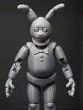 Spring Bonnie Custom Uncolored Figure FNAF Five Nights At Freddy’s