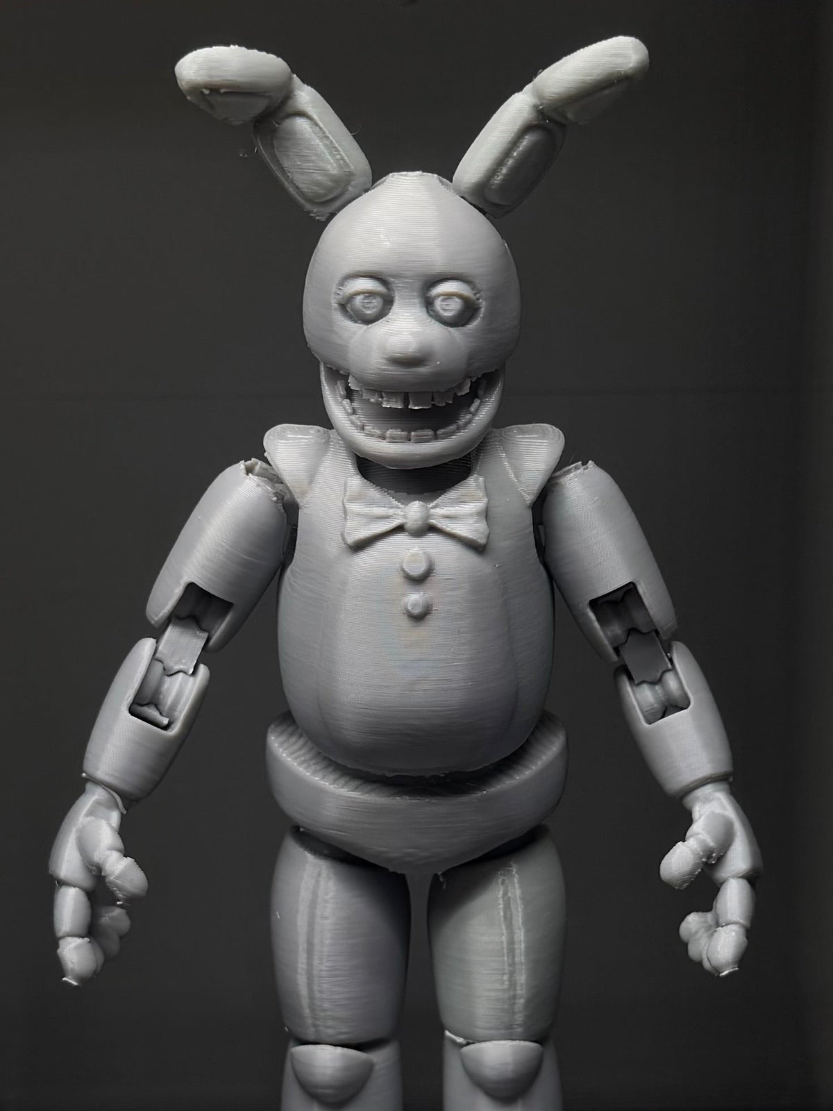 Spring Bonnie Custom Uncolored Figure FNAF Five Nights At Freddy’s