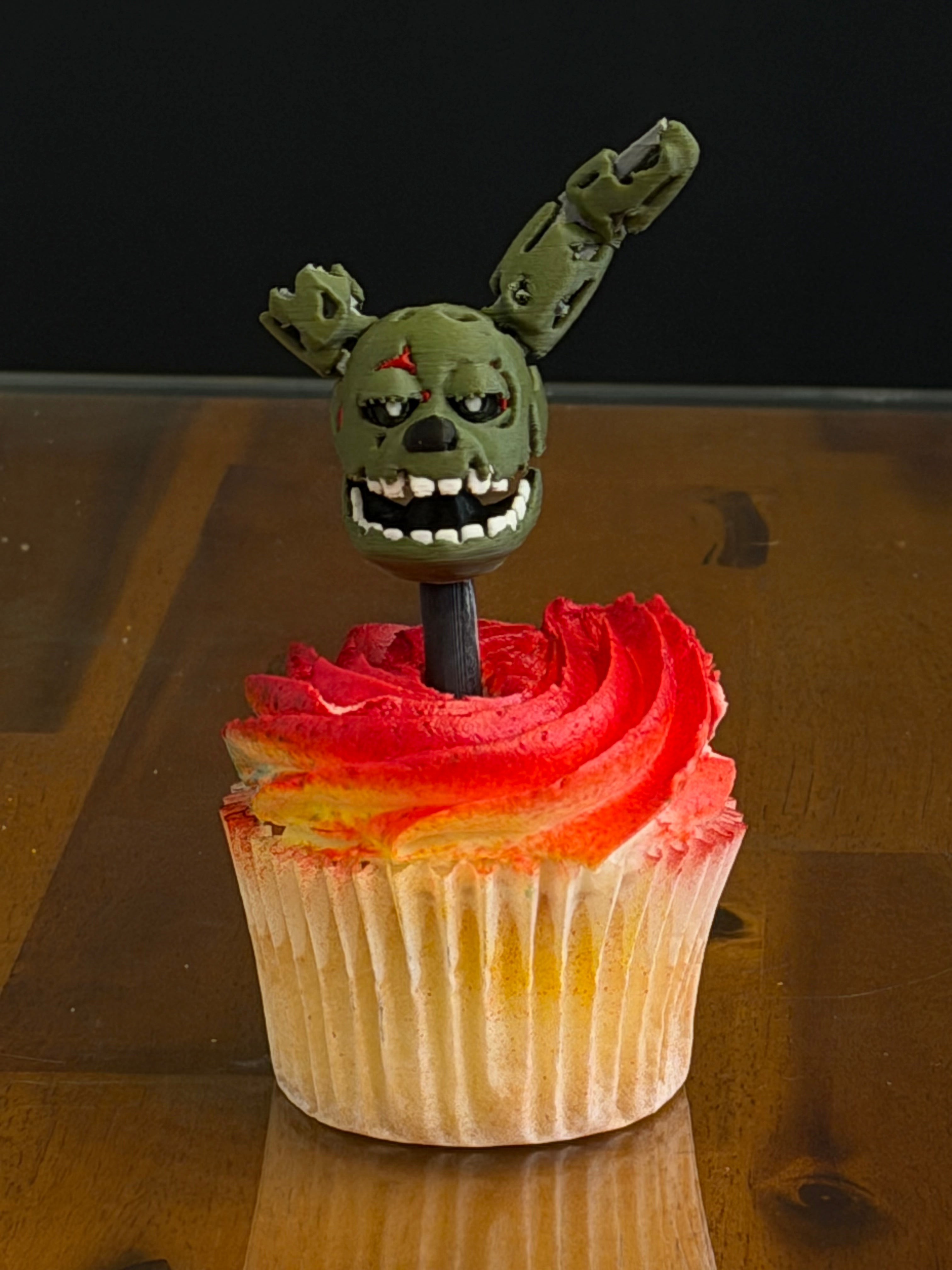 Five Nights At Freddy’s Cake Toppers FNAF Birthday Decorations