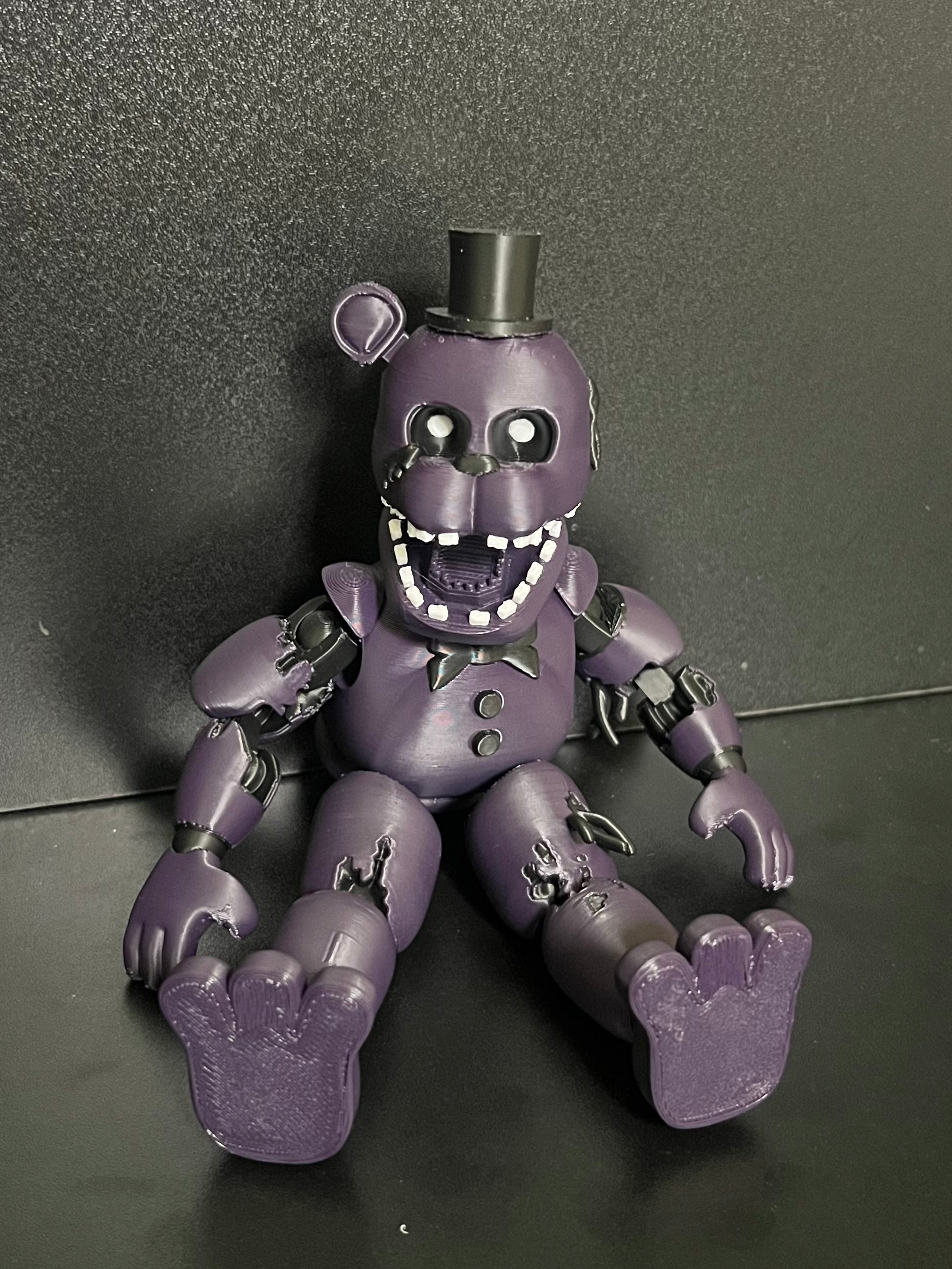 Shadow Freddy Custom Articulating Figure FNAF Five Nights At Freddy’s