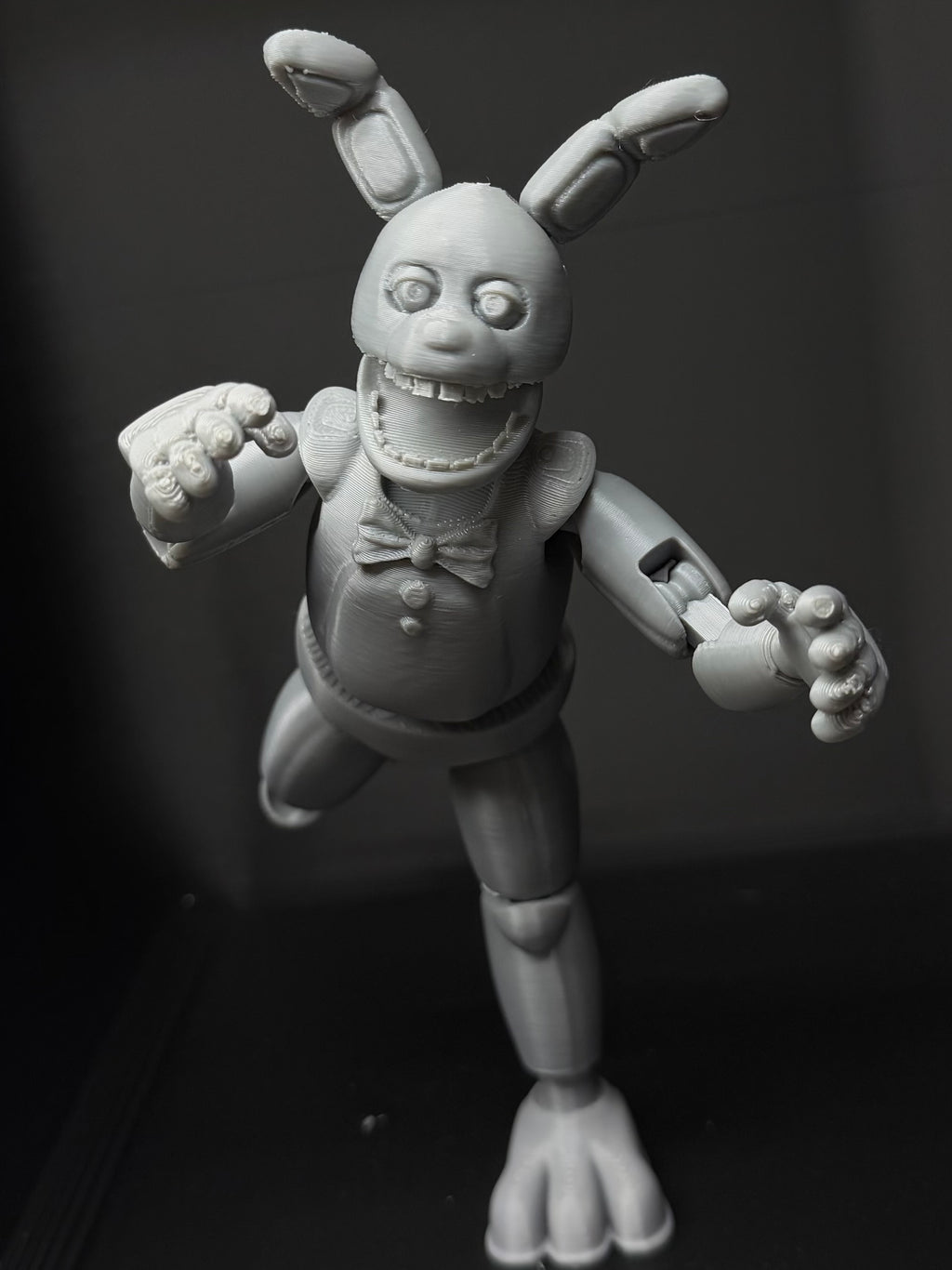 Spring Bonnie Custom Uncolored Figure FNAF Five Nights At Freddy’s