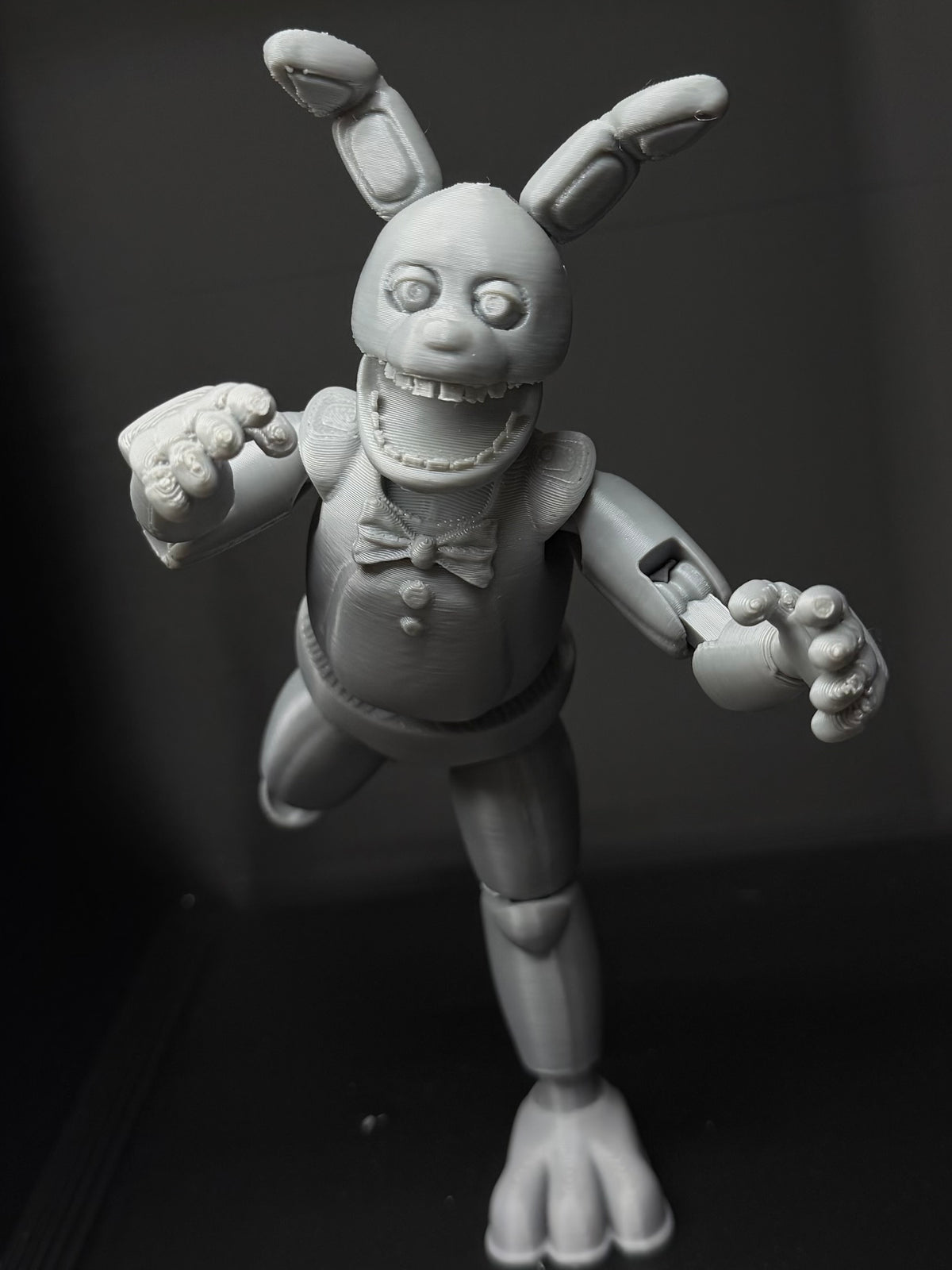 Spring Bonnie Custom Uncolored Figure FNAF Five Nights At Freddy’s