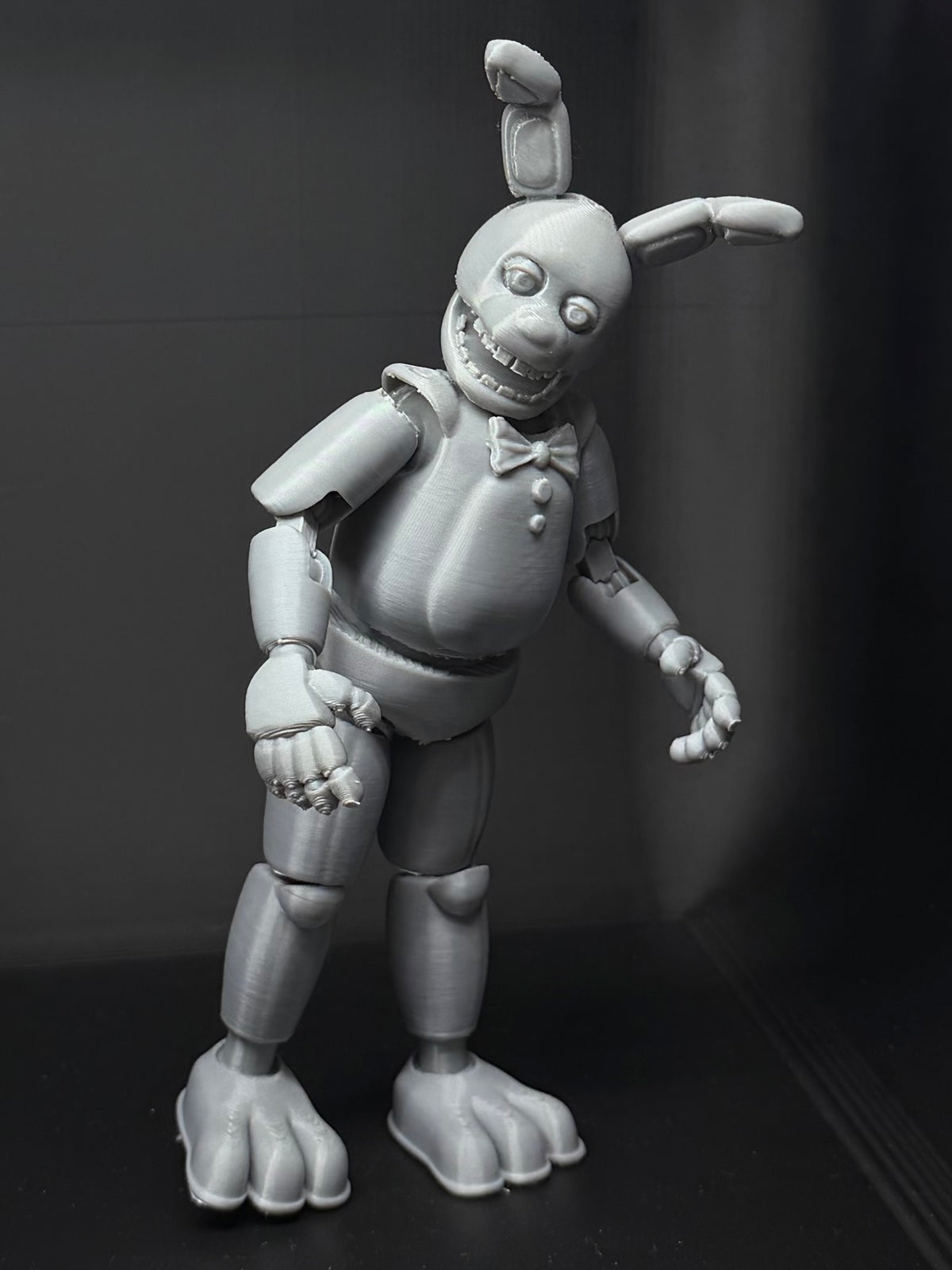 Spring Bonnie Custom Uncolored Figure FNAF Five Nights At Freddy’s
