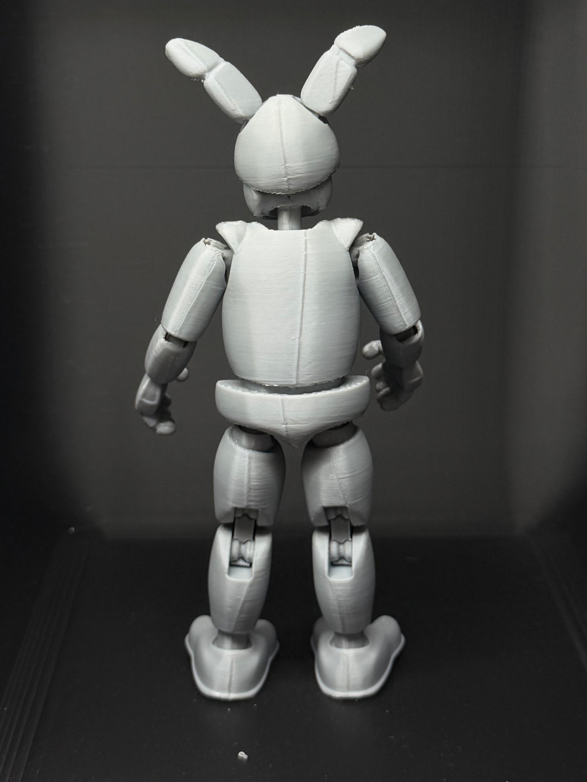 Spring Bonnie Custom Uncolored Figure FNAF Five Nights At Freddy’s