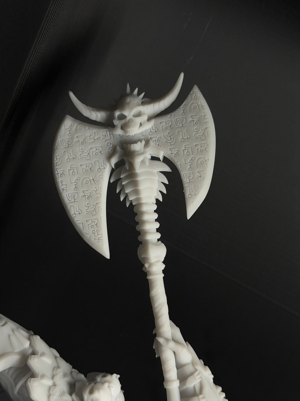 Doom Eternal Marauder Statue Uncolored Resin Print