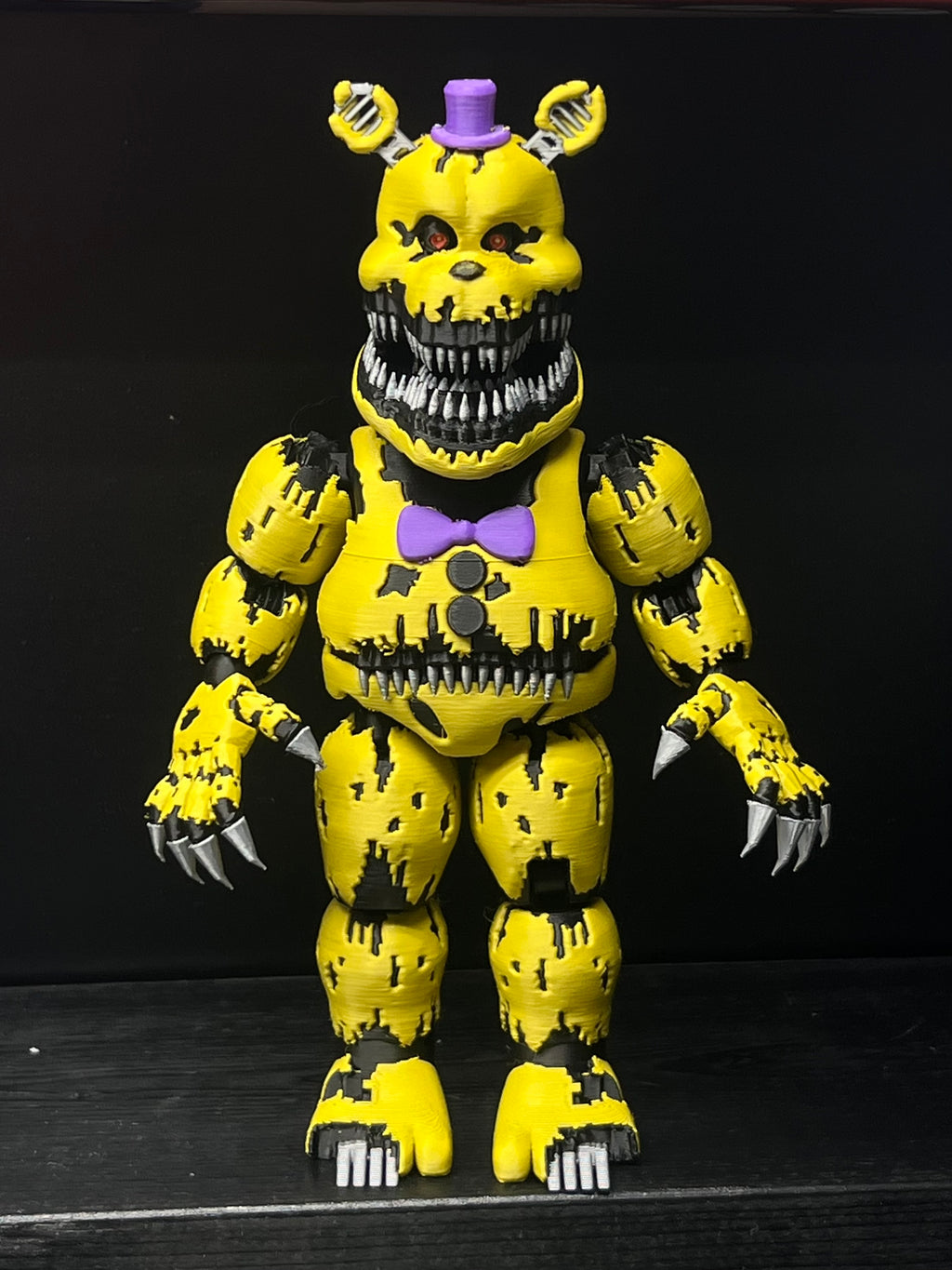NIGHTMARE FREDBEAR color FNAF Five Nights At Freddy’s Figure
