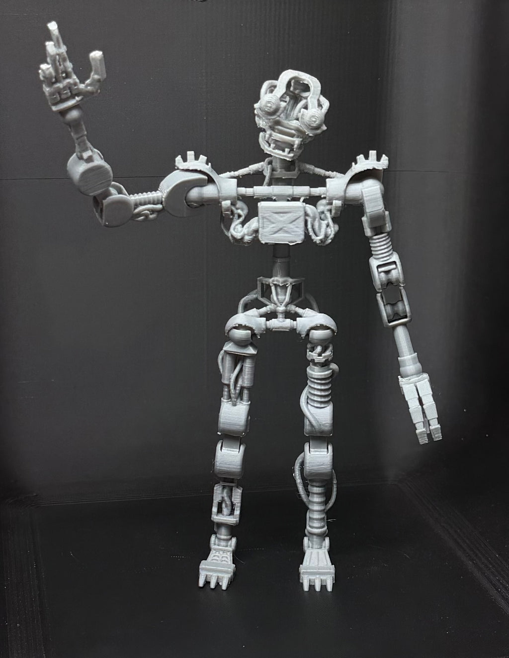 Secret Of The Mimic Uncolored Articulating Figure FNAF Five Nights At Freddy’s