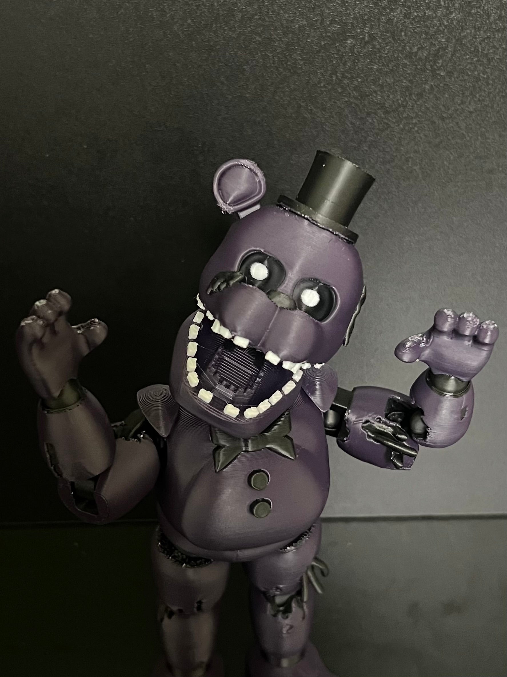 Shadow Freddy Custom Articulating Figure FNAF Five Nights At Freddy’s