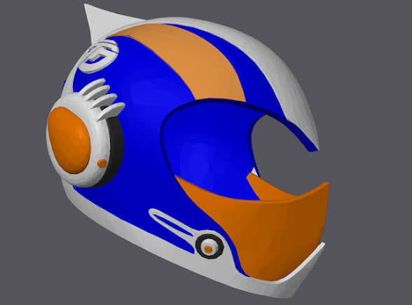 Acceleracers Shirako Cosplay Helmet HOT WHEELS ACCELERACERS