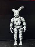 Springtrap Custom Uncolored Articulating Figure FNAF Five Nights At Freddy’s