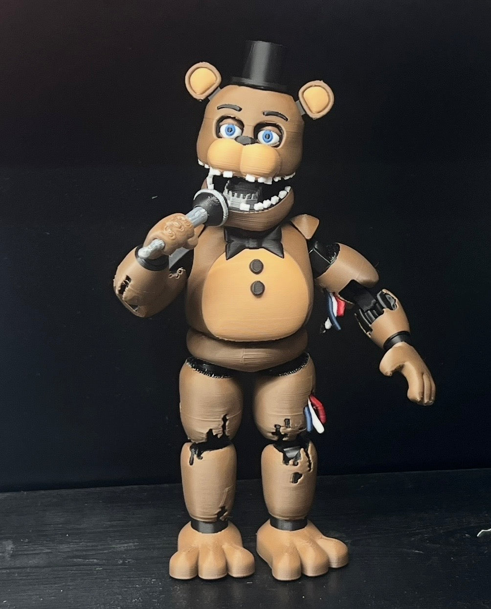 Withered 4 Pack Bundle Custom Articulating Figures FNAF Five Nights At Freddy’s