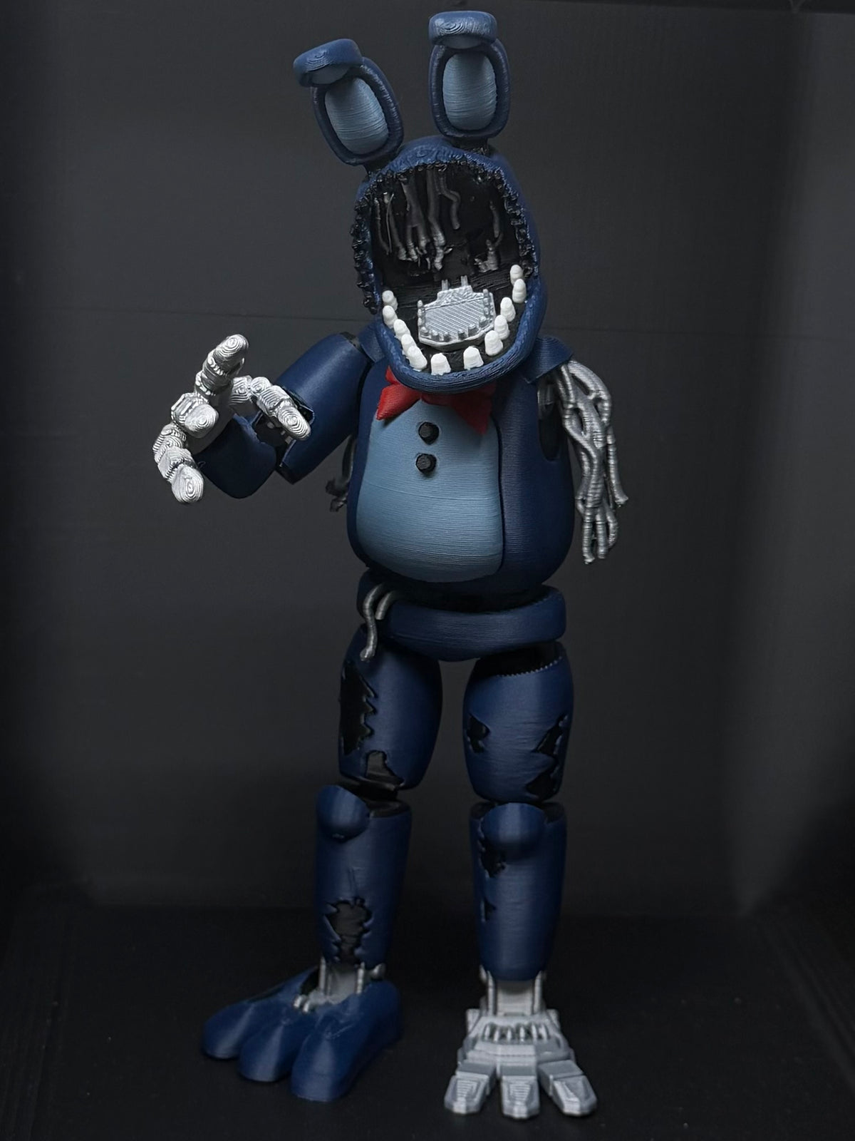 Withered 4 Pack Bundle Custom Articulating Figures FNAF Five Nights At Freddy’s