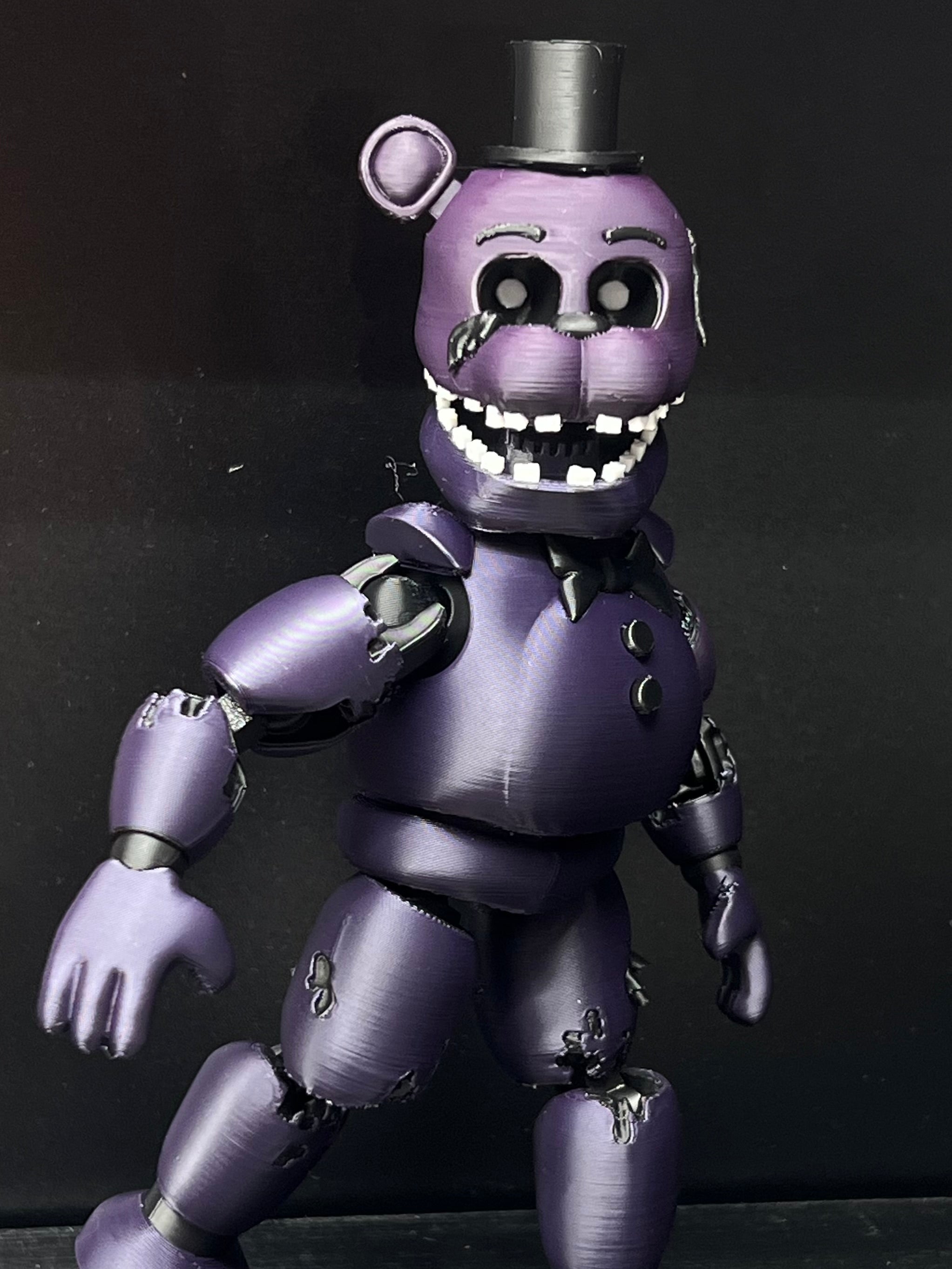 Shadow Freddy Custom Articulating Figure FNAF Five Nights At Freddy’s