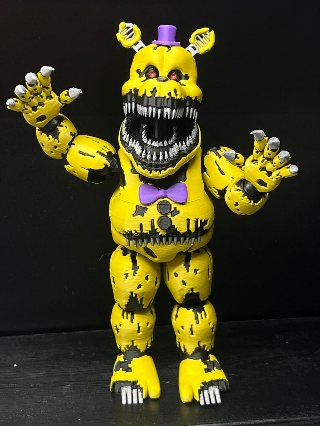 NIGHTMARE FREDBEAR color FNAF Five Nights At Freddy’s Figure