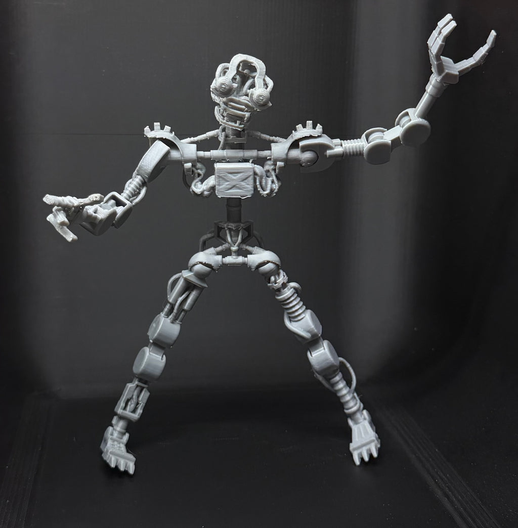 Secret Of The Mimic Uncolored Articulating Figure FNAF Five Nights At Freddy’s