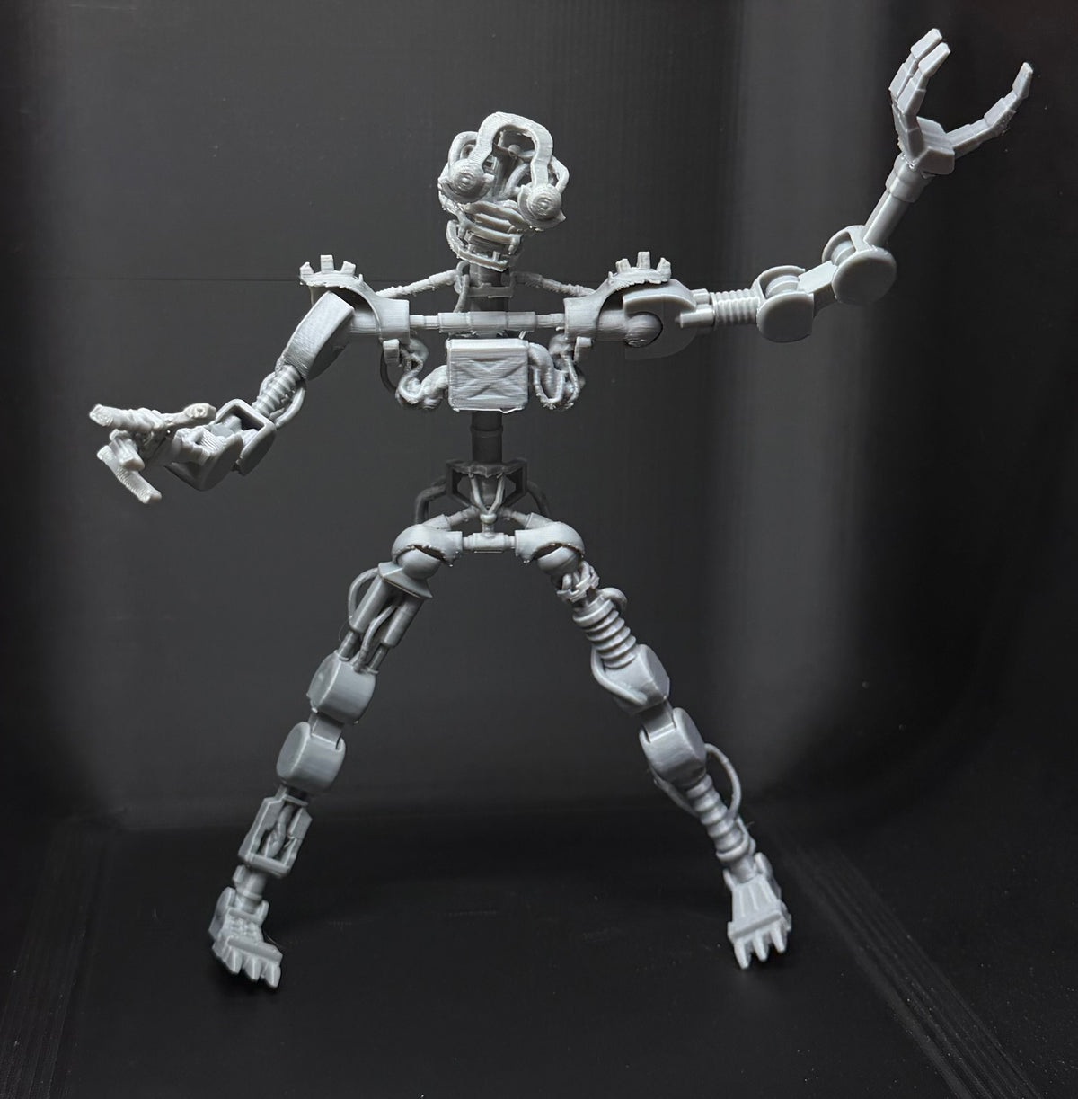 Secret Of The Mimic Uncolored Articulating Figure FNAF Five Nights At Freddy’s