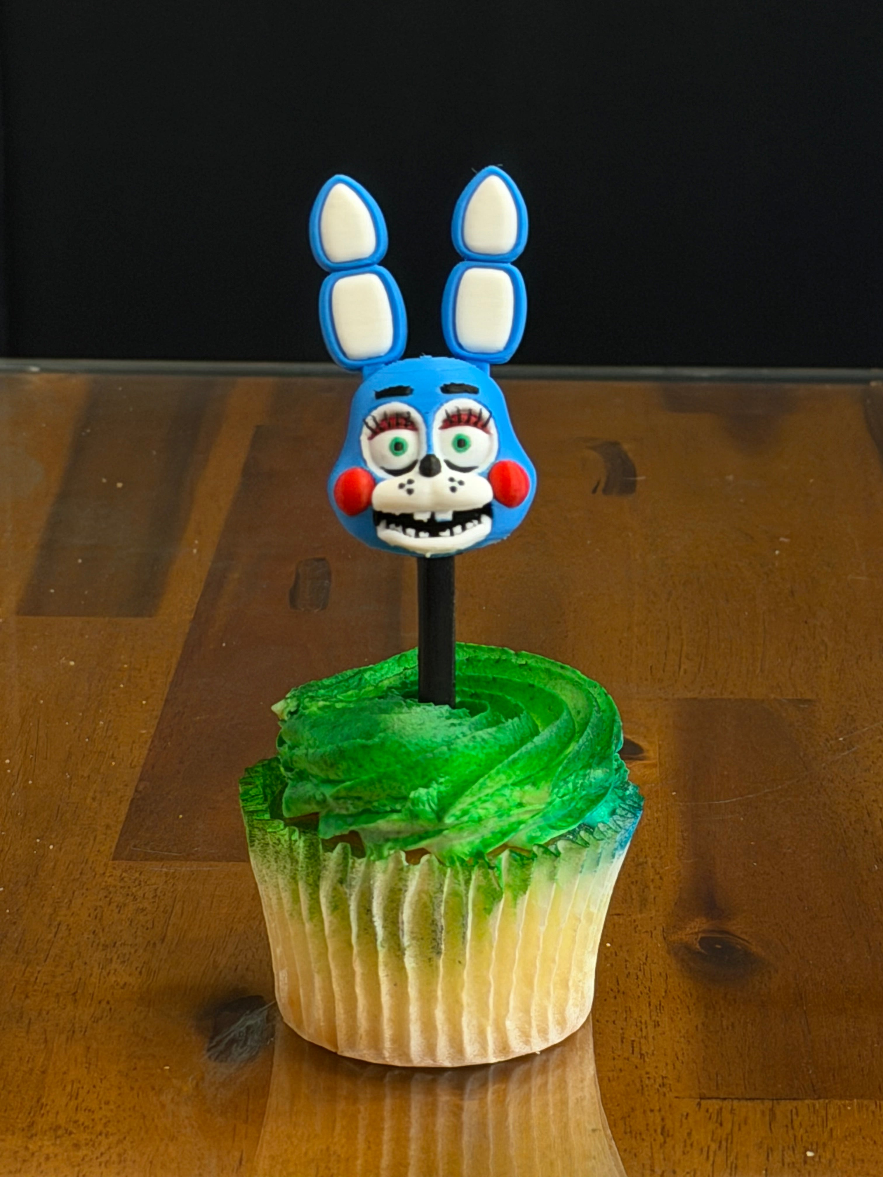 Five Nights At Freddy’s Cake Toppers FNAF Birthday Decorations