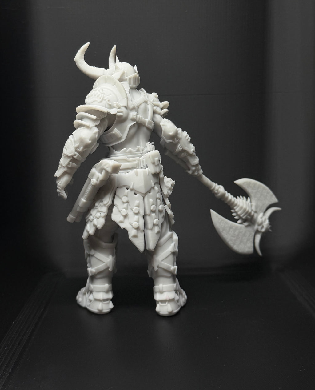 Doom Eternal Marauder Statue Uncolored Resin Print