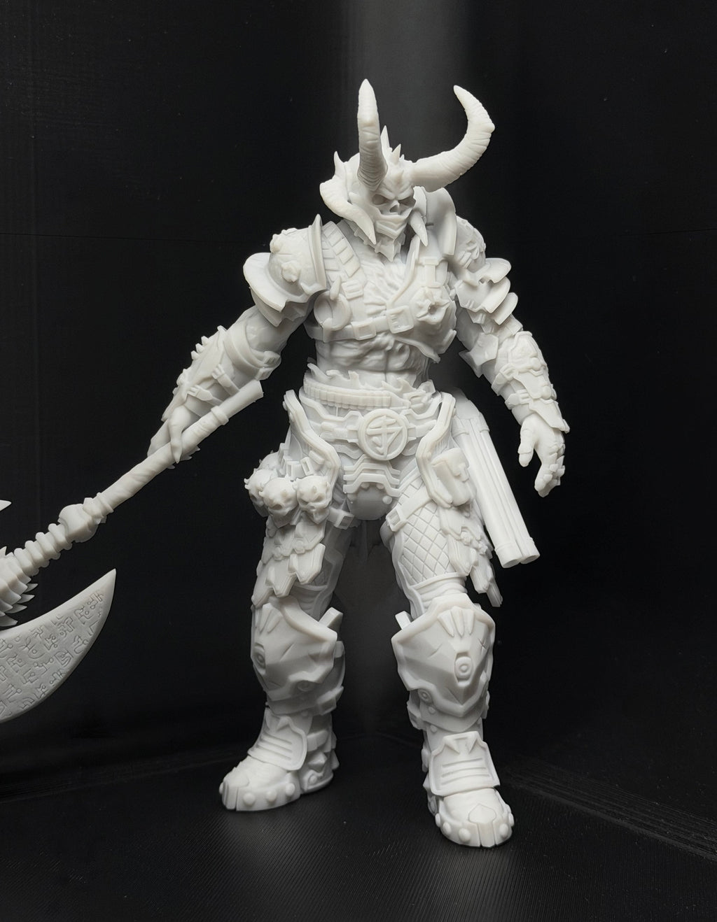 Doom Eternal Marauder Statue Uncolored Resin Print