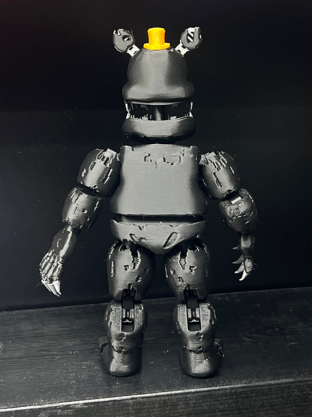 Nightmare Fredbear Custom Articulating Figure FNAF Five Nights At Freddy’s