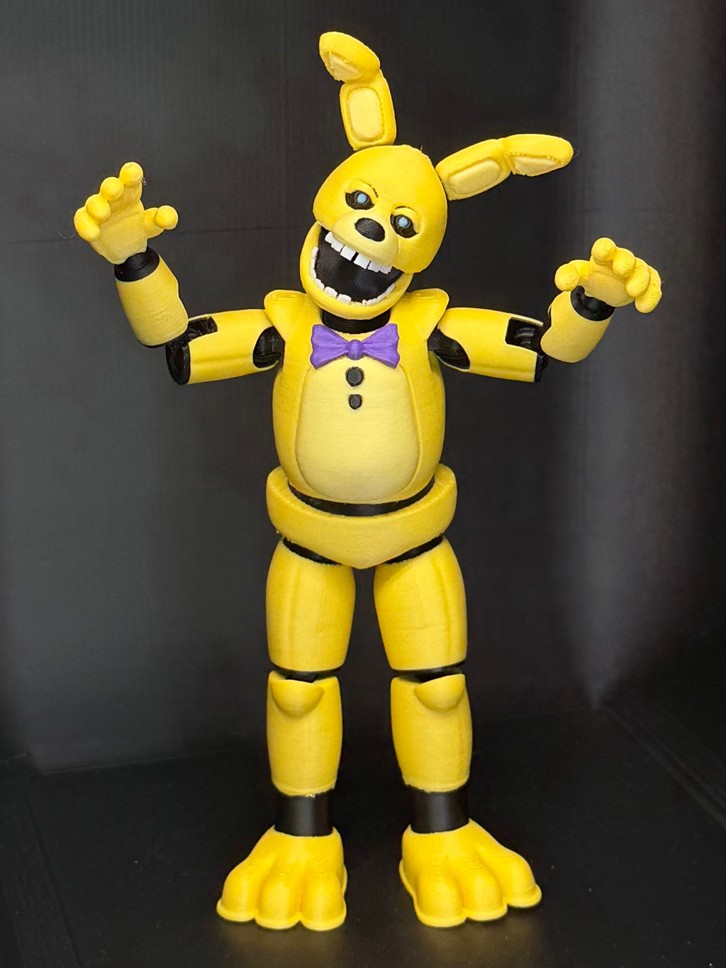 Spring Bonnie / Yellow Rabbit MOVIE Figure COLOR FNAF Five Nights At Freddy’s