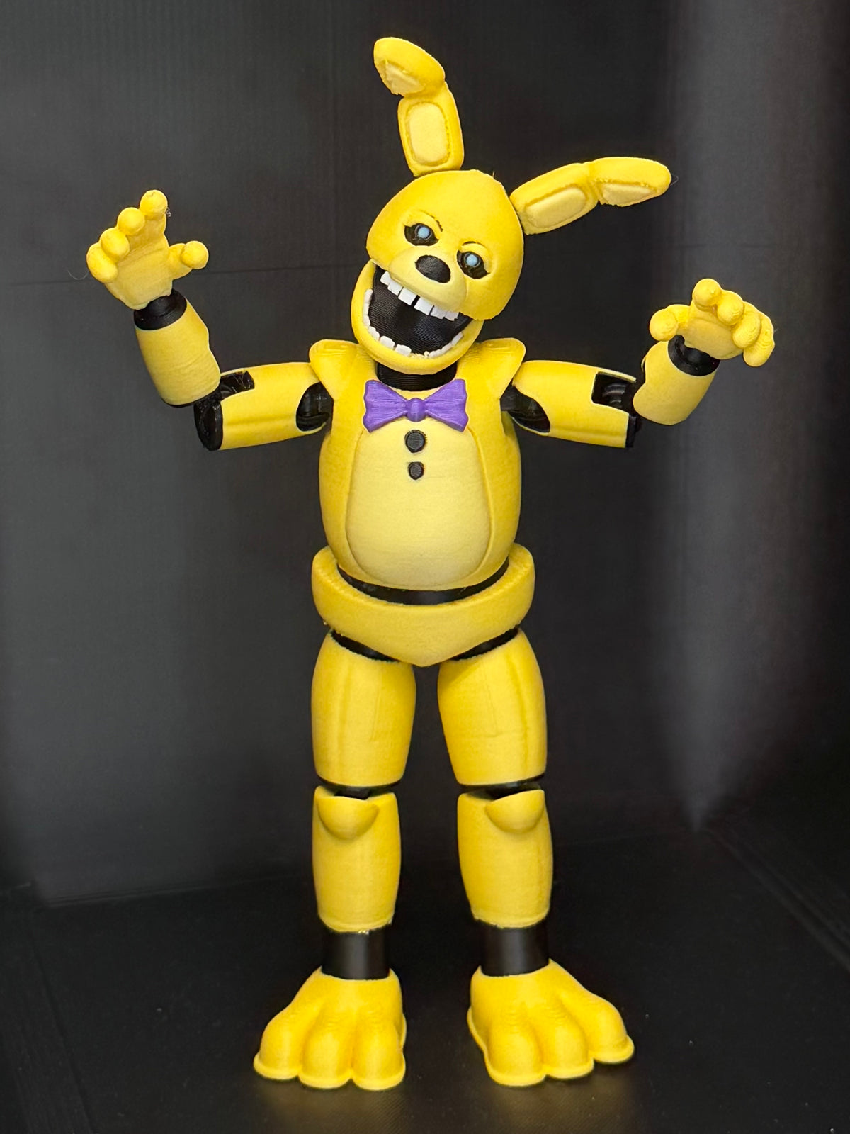 Spring Bonnie / Yellow Rabbit MOVIE Figure COLOR FNAF Five Nights At Freddy’s