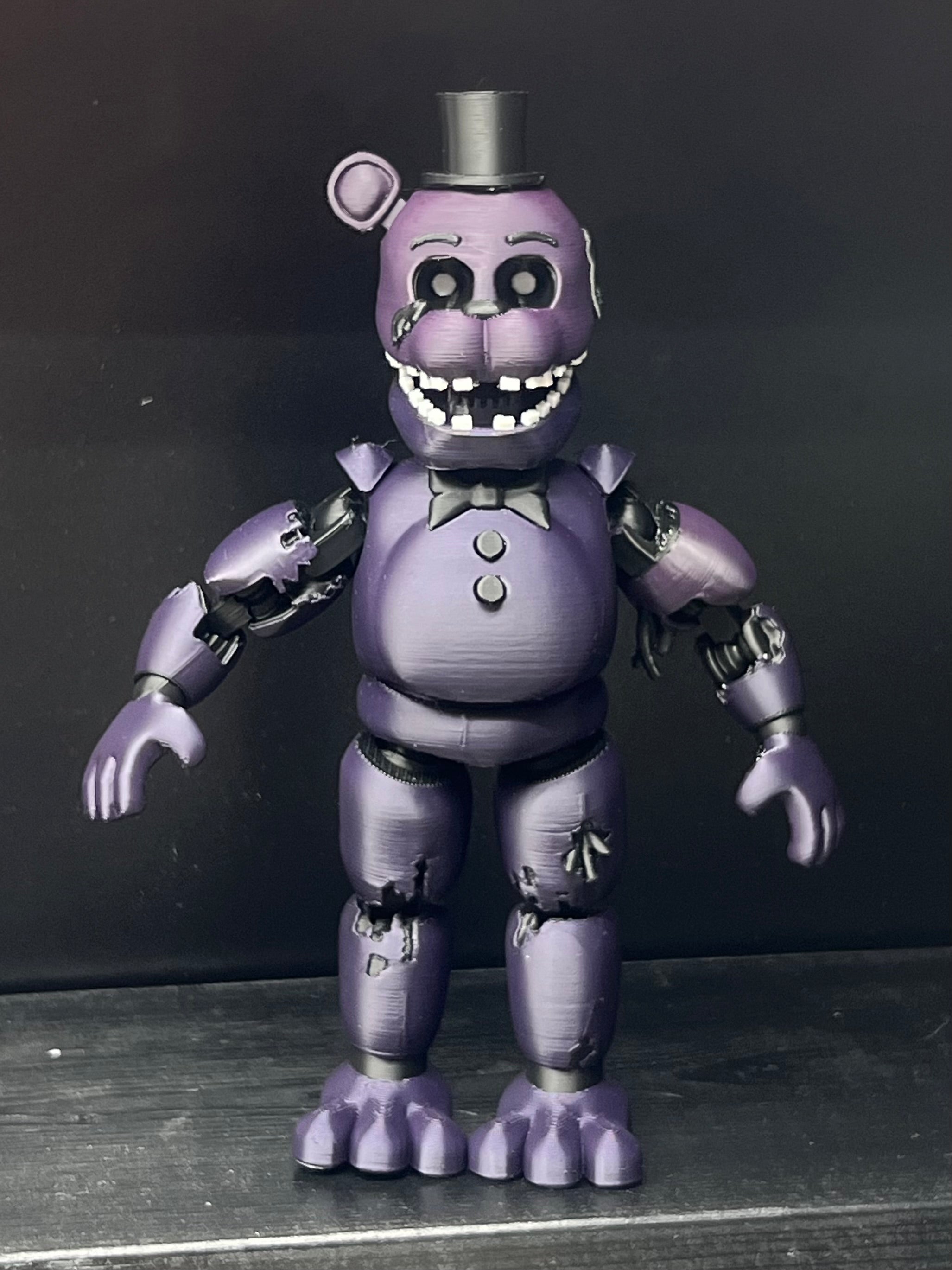 Shadow Freddy Custom Articulating Figure FNAF Five Nights At Freddy’s