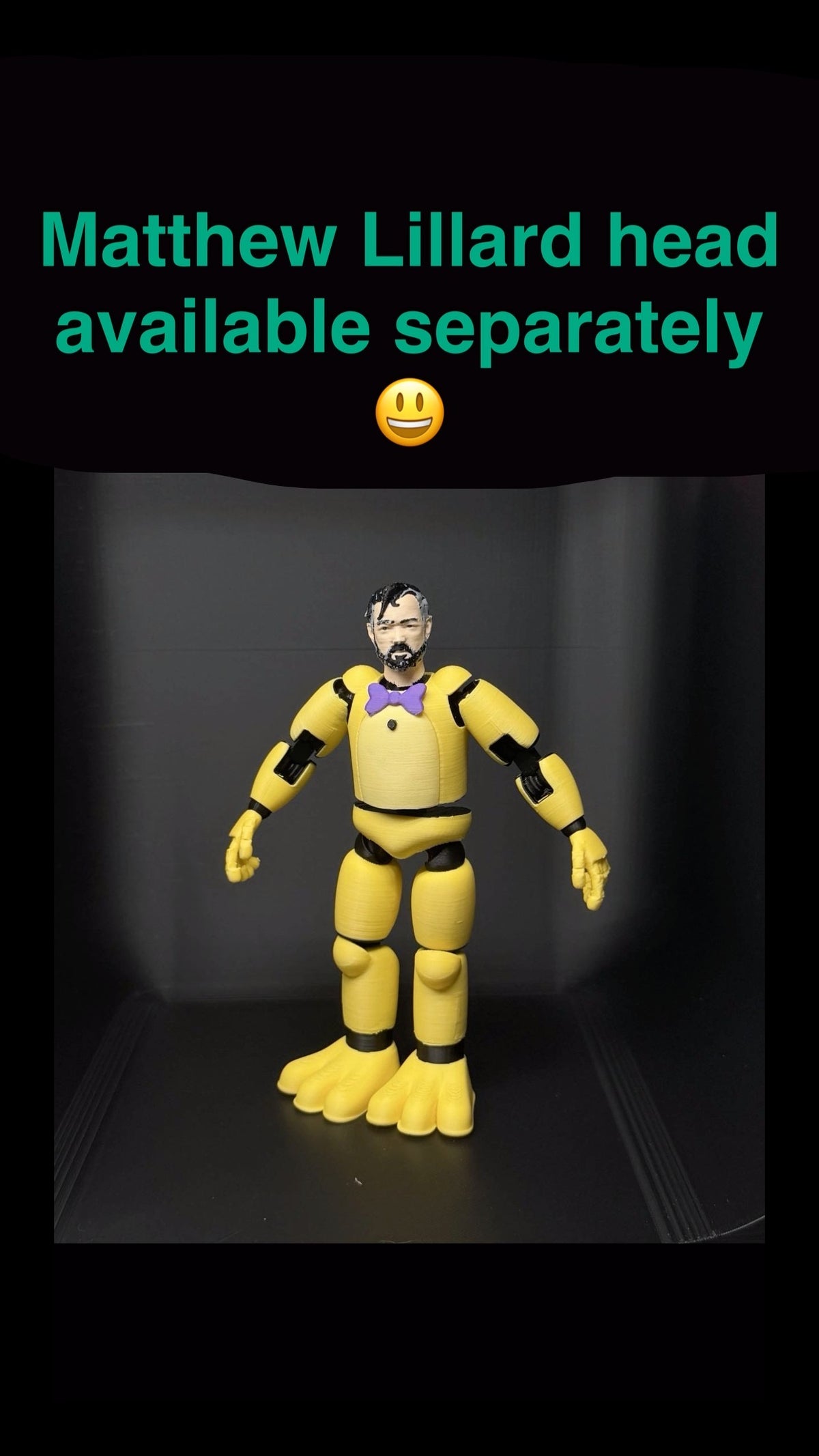 Spring Bonnie OG Articulating Figure FNAF Five Nights At Freddy’s