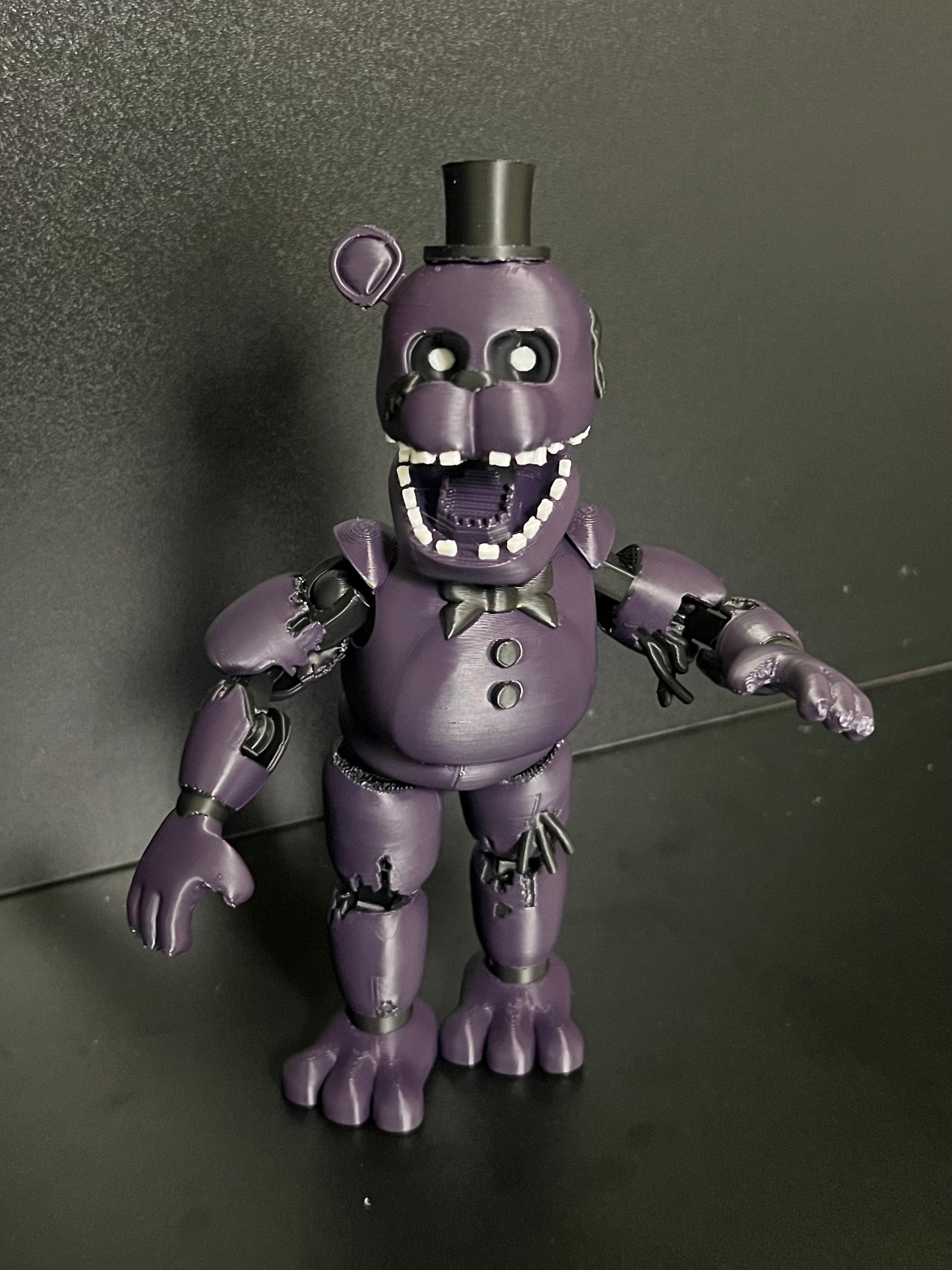 Shadow Freddy Custom Articulating Figure FNAF Five Nights At Freddy’s