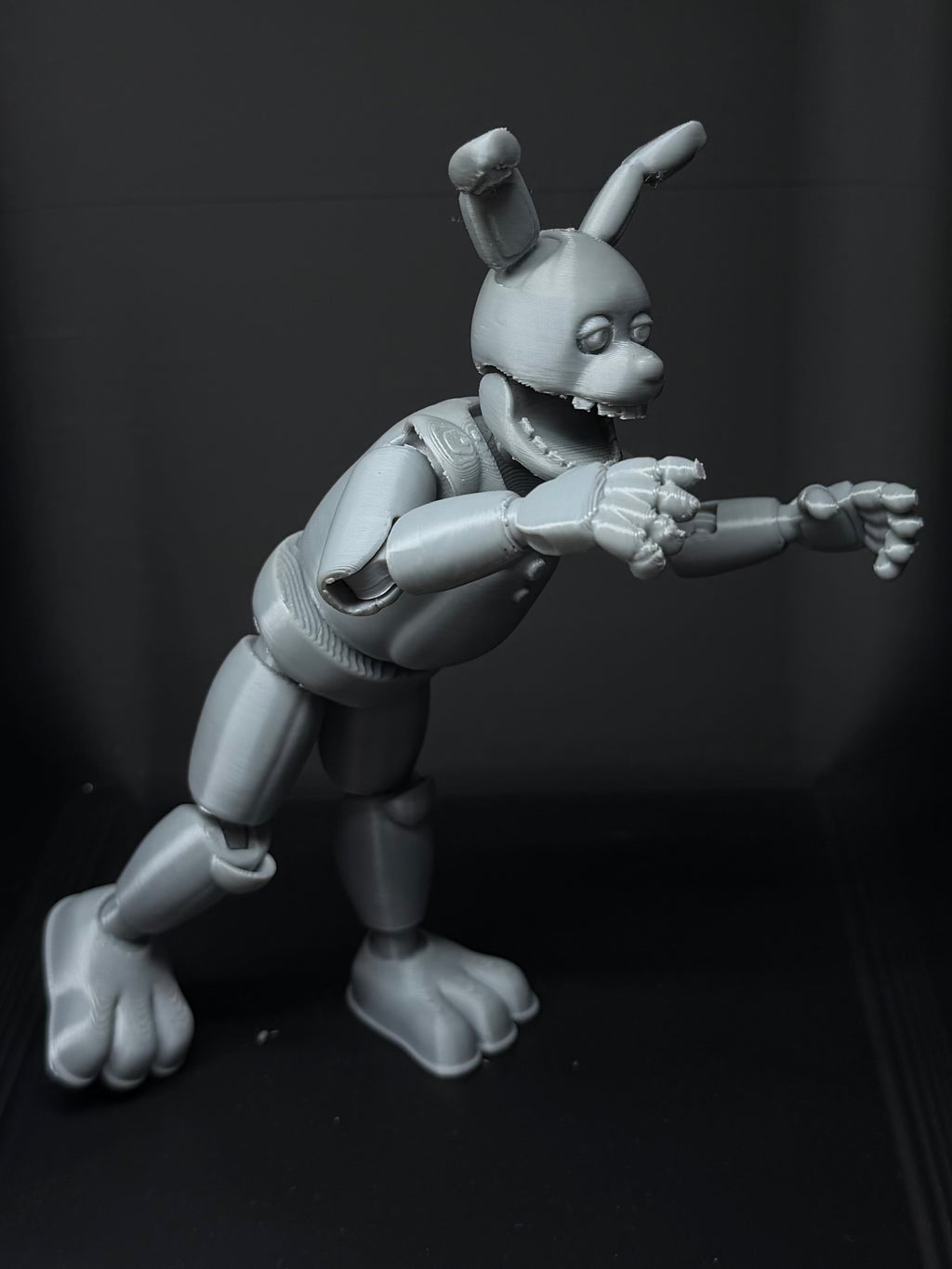 Spring Bonnie Custom Uncolored Figure FNAF Five Nights At Freddy’s