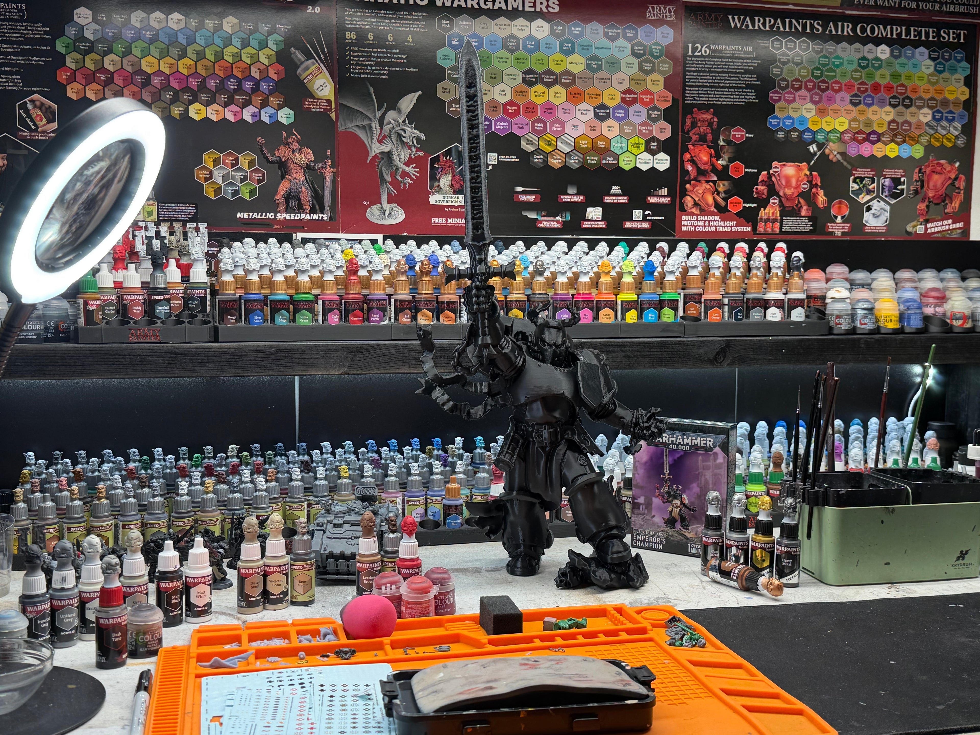 Emperors Champion Jumbo Sized Figure Warhammer 40k