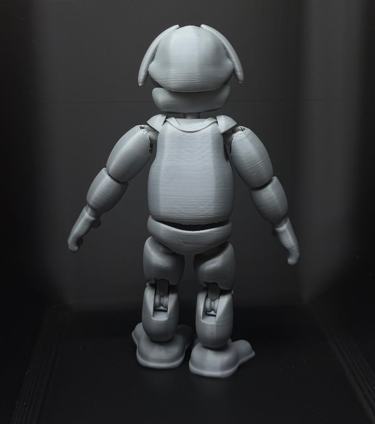 Sparky The Dog Uncolored Articulating Figure FNAF Five Nights At Freddy’s