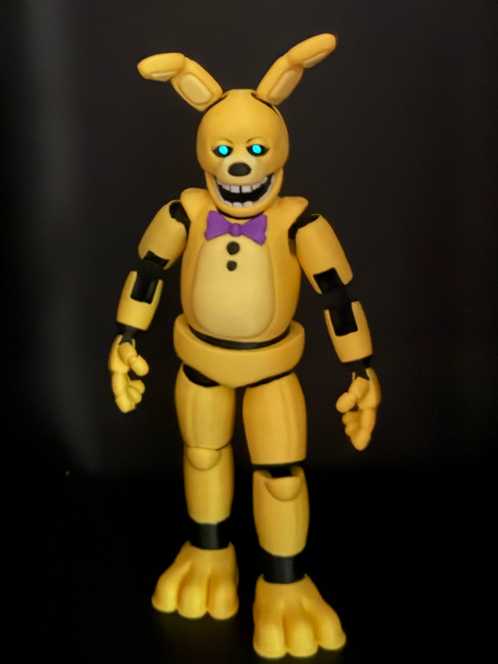 Spring Bonnie / Yellow Rabbit MOVIE Figure COLOR FNAF Five Nights At Freddy’s