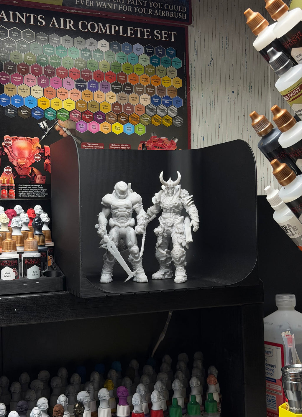 Doom Slayer Iconic Pose Statue From Doom Eternal