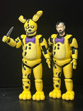 Yellow Rabbit / Springtrap FNAF Five Nights At Freddy’s Figure MATTHEW LILLARD
