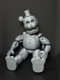 Golden Freddy / Shadow Freddy Custom Uncolored Articulating Figure! FNAF
