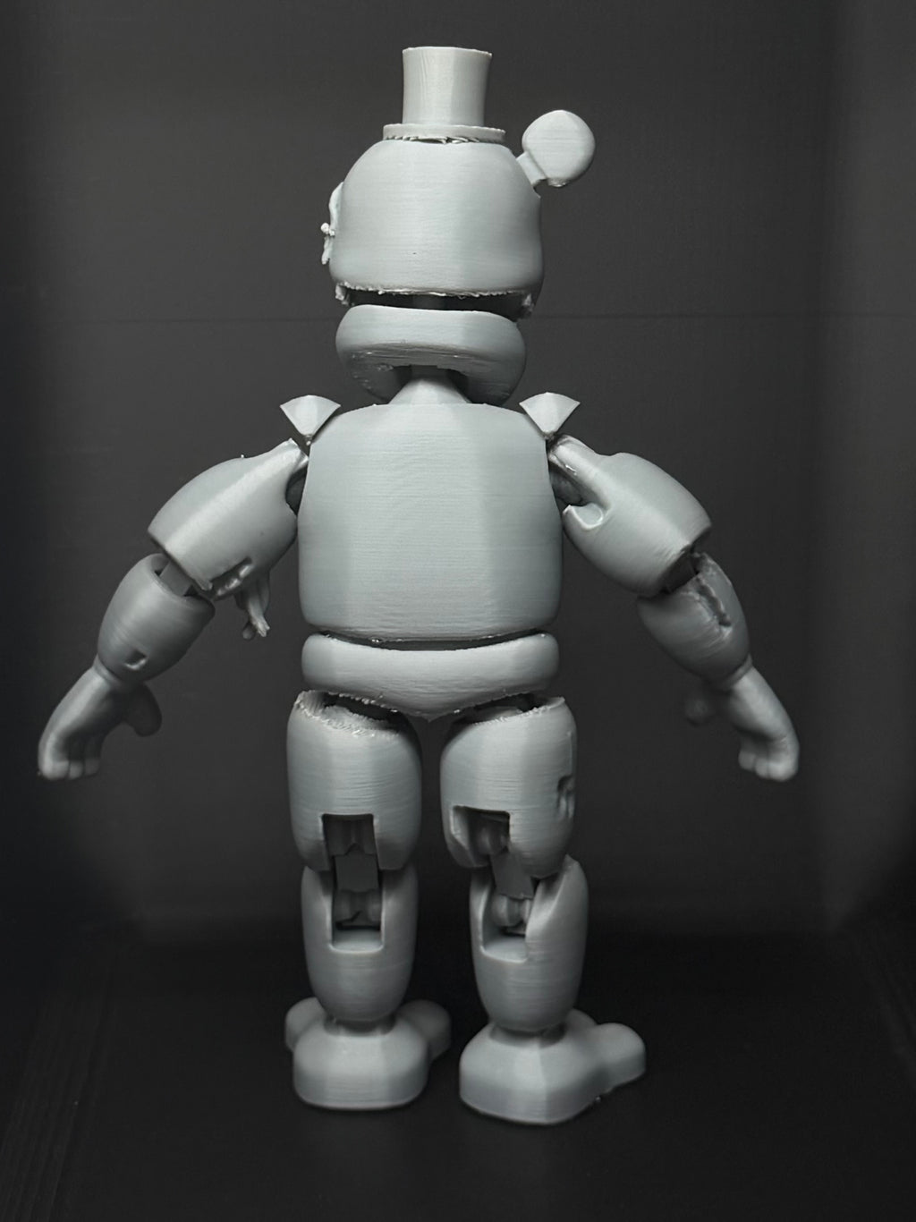 Golden Freddy / Shadow Freddy Custom Uncolored Articulating Figure! FNAF