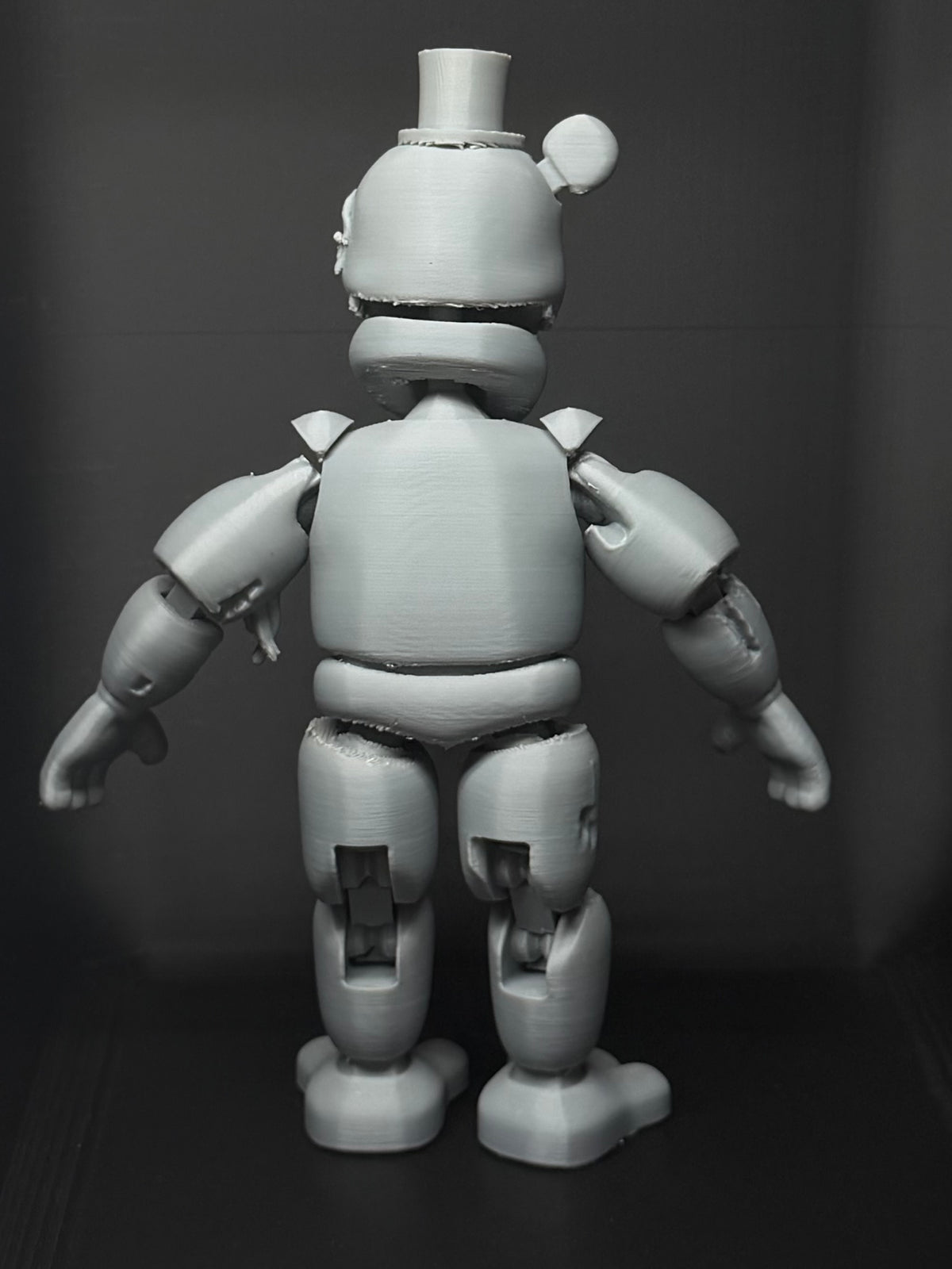 Golden Freddy / Shadow Freddy Custom Uncolored Articulating Figure! FNAF
