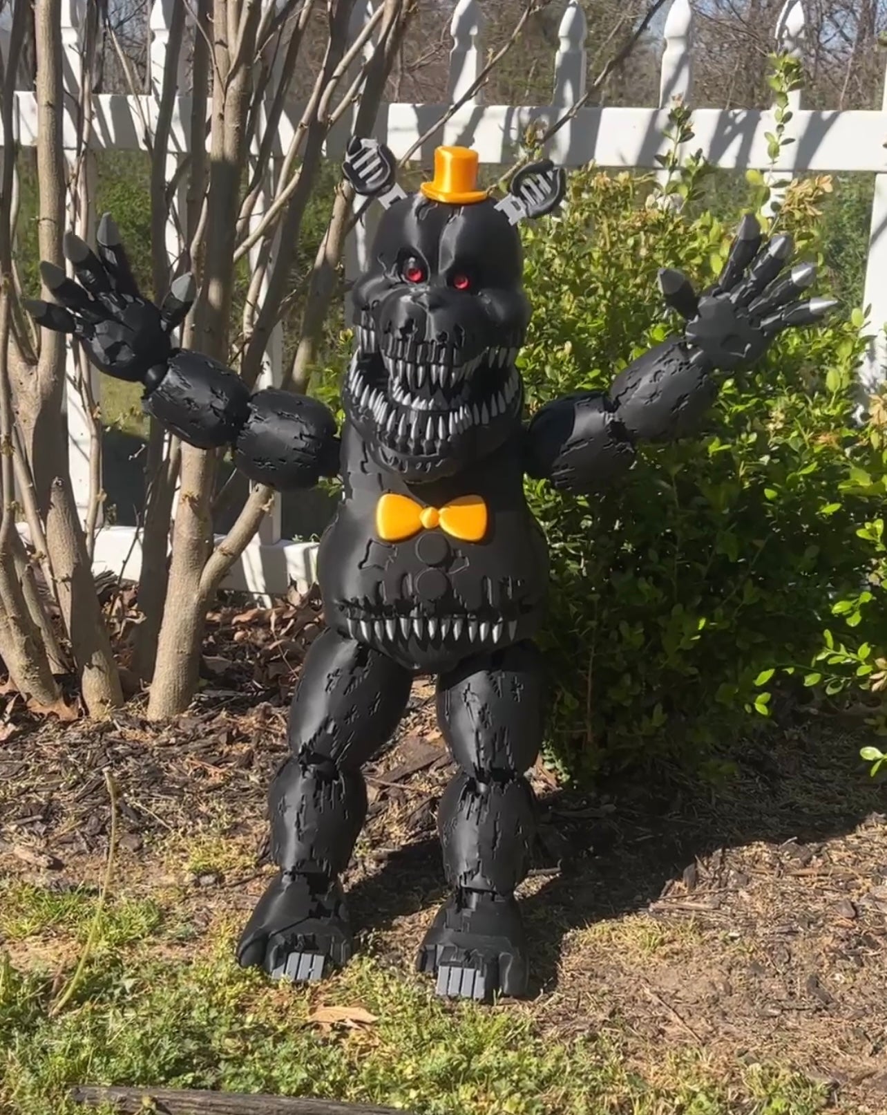 JUMBO NIGHTMARE FNAF Five Nights At Freddy’s Articulating Figure!!