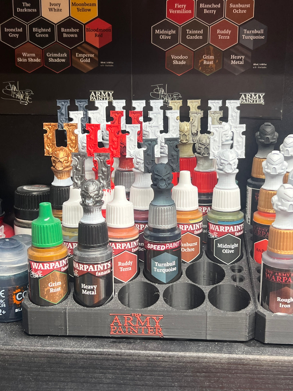 Army Painter World Eater Paint Swatches Warhammer 40K
