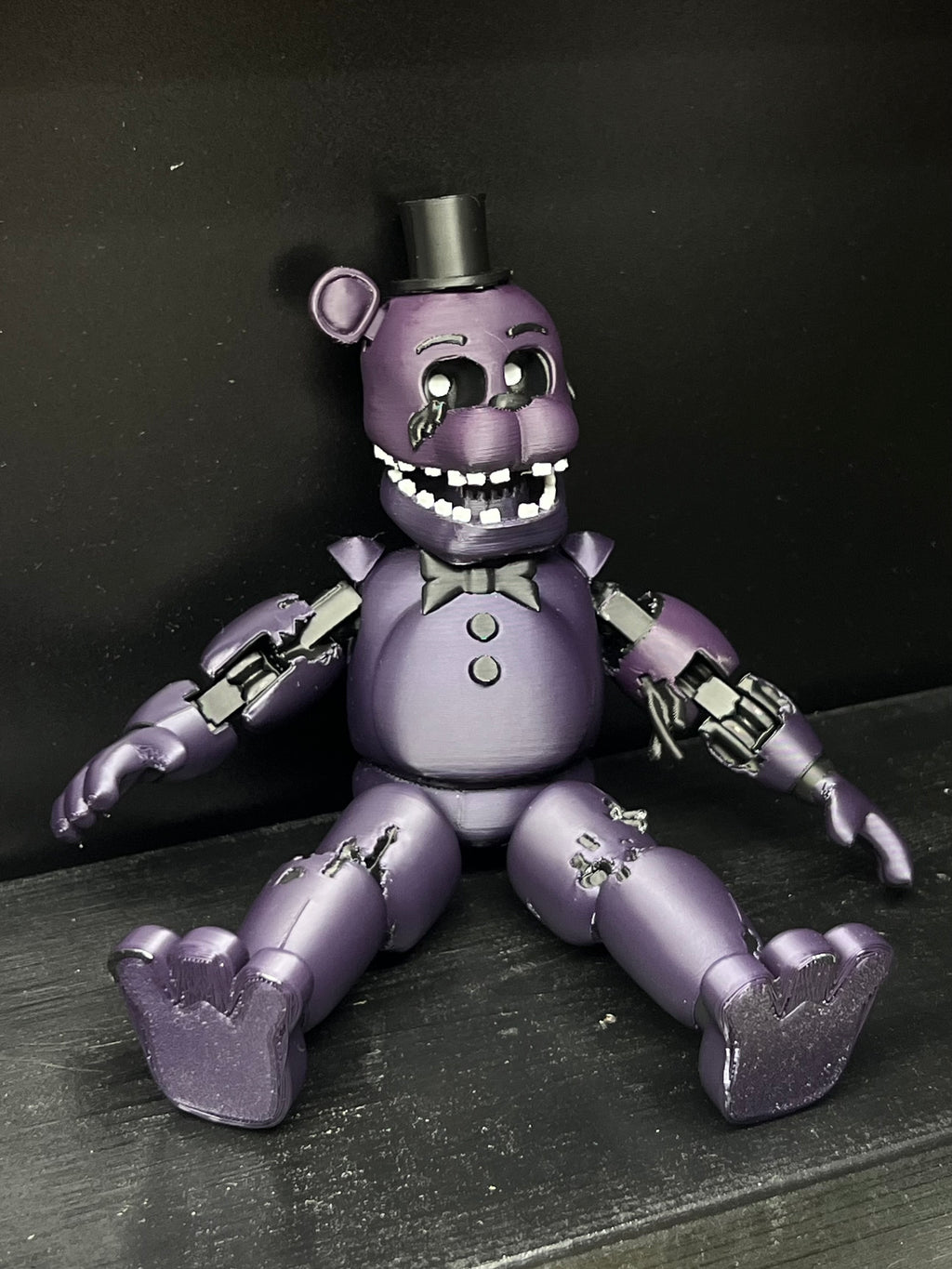 Shadow Freddy Custom Articulating Figure FNAF Five Nights At Freddy’s