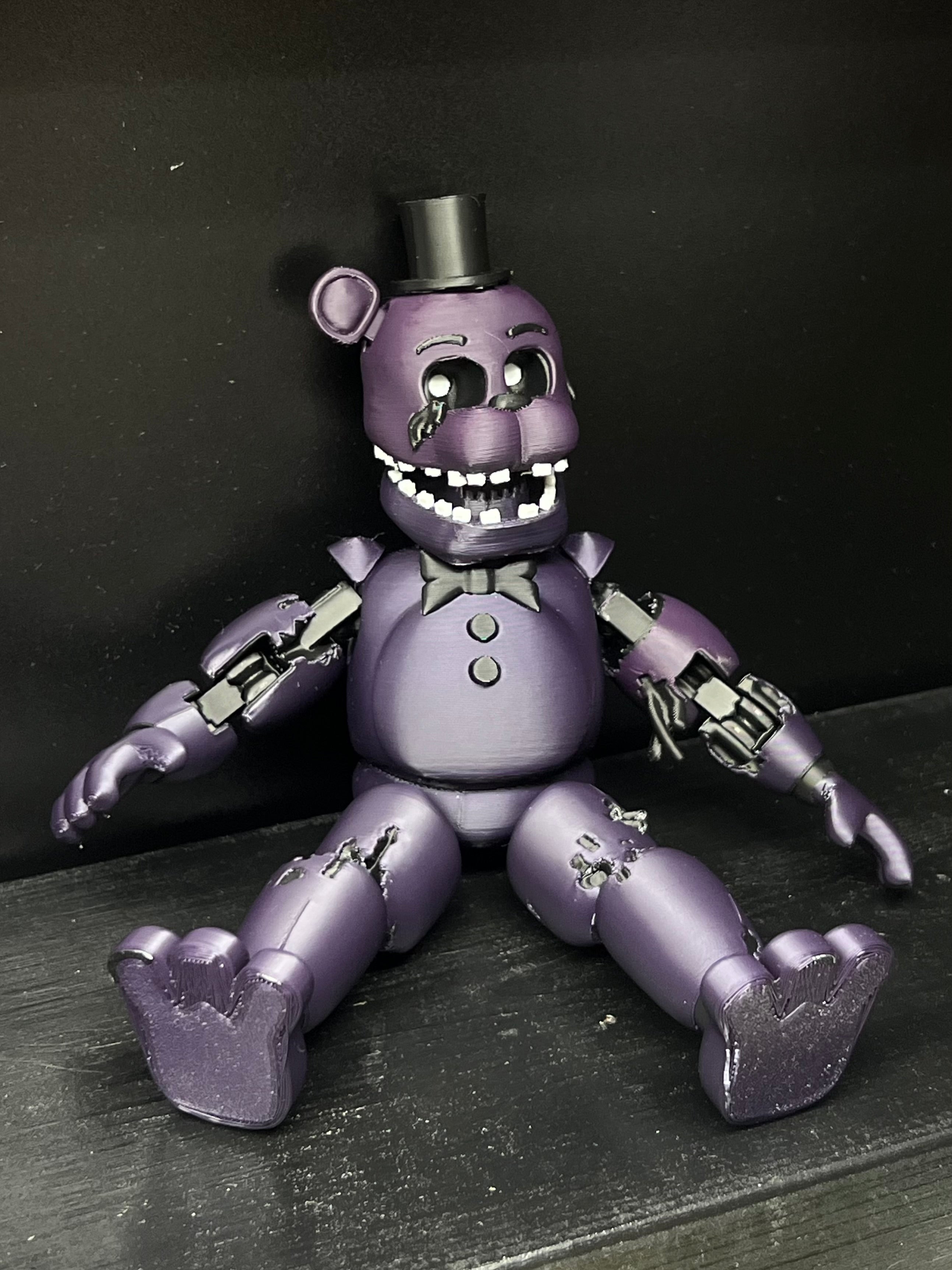 Shadow Freddy Custom Articulating Figure FNAF Five Nights At Freddy’s