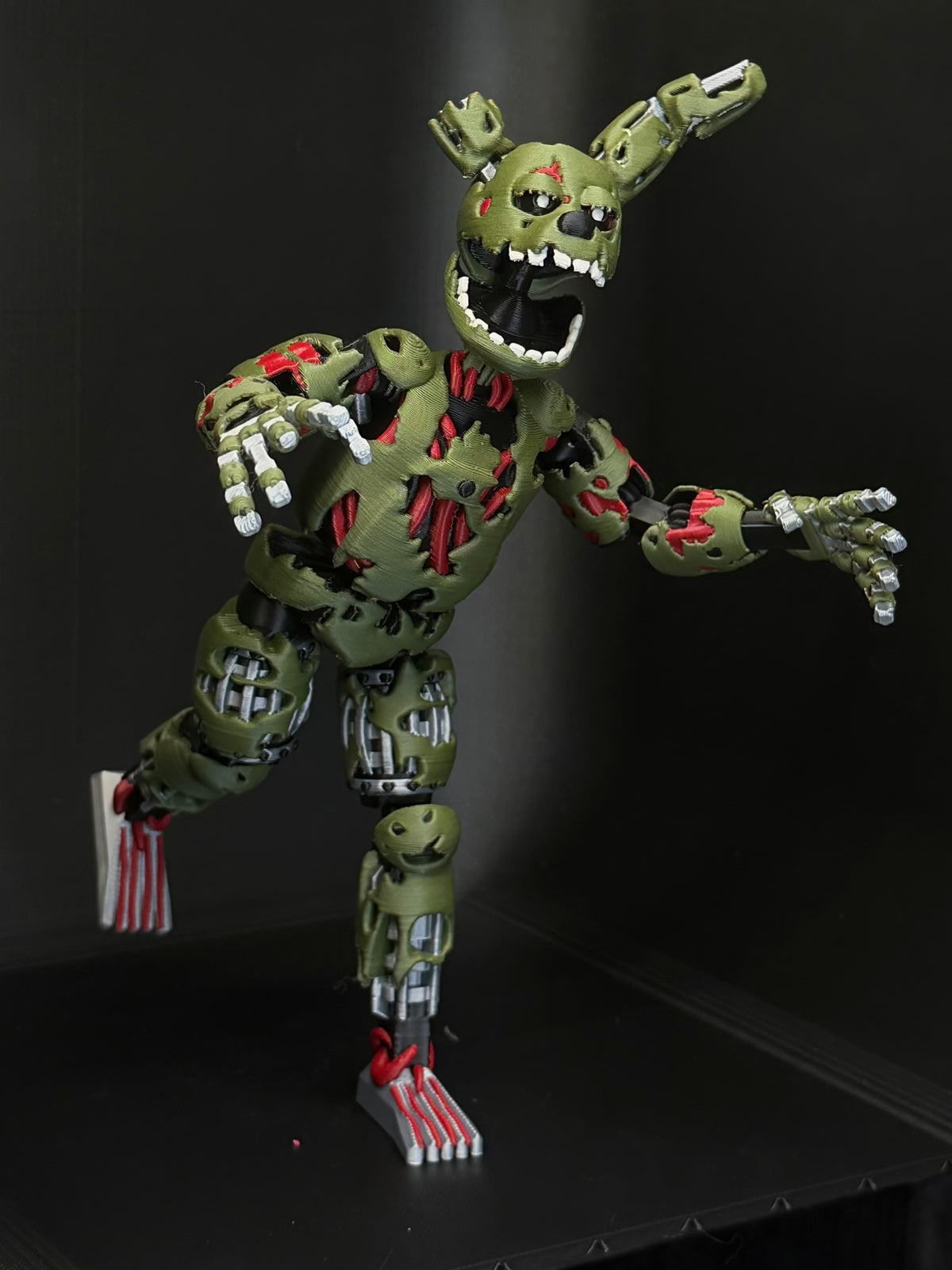 Springtrap Articulating Figure FNAF 3 Five Nights At Freddy’s