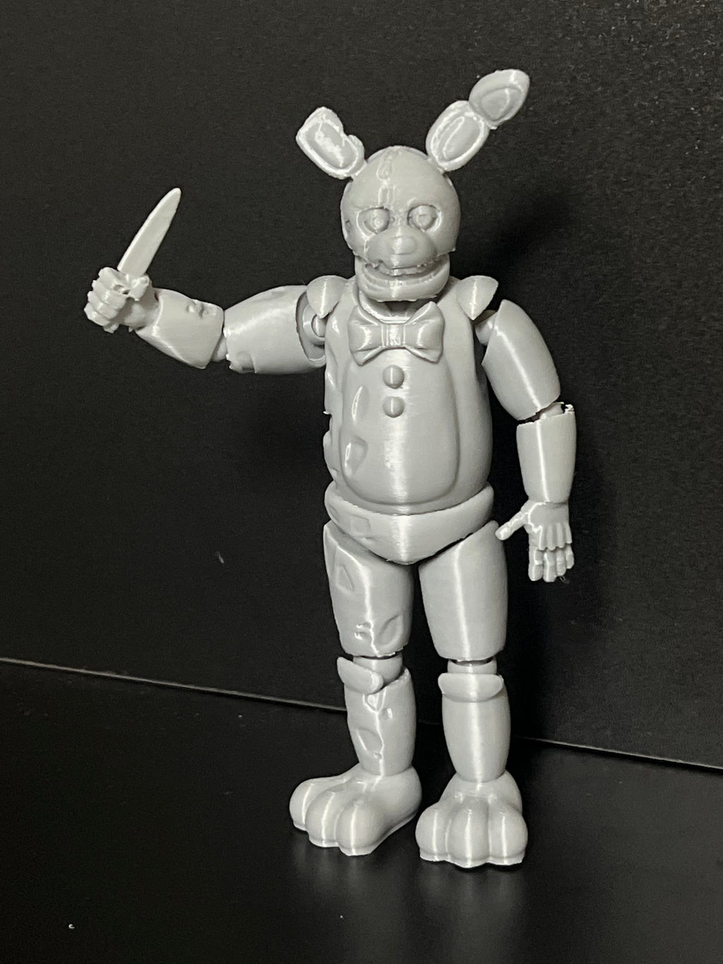 NEW Yellow Rabbit / Springtrap custom FNAF Five Nights At Freddy’s Figure