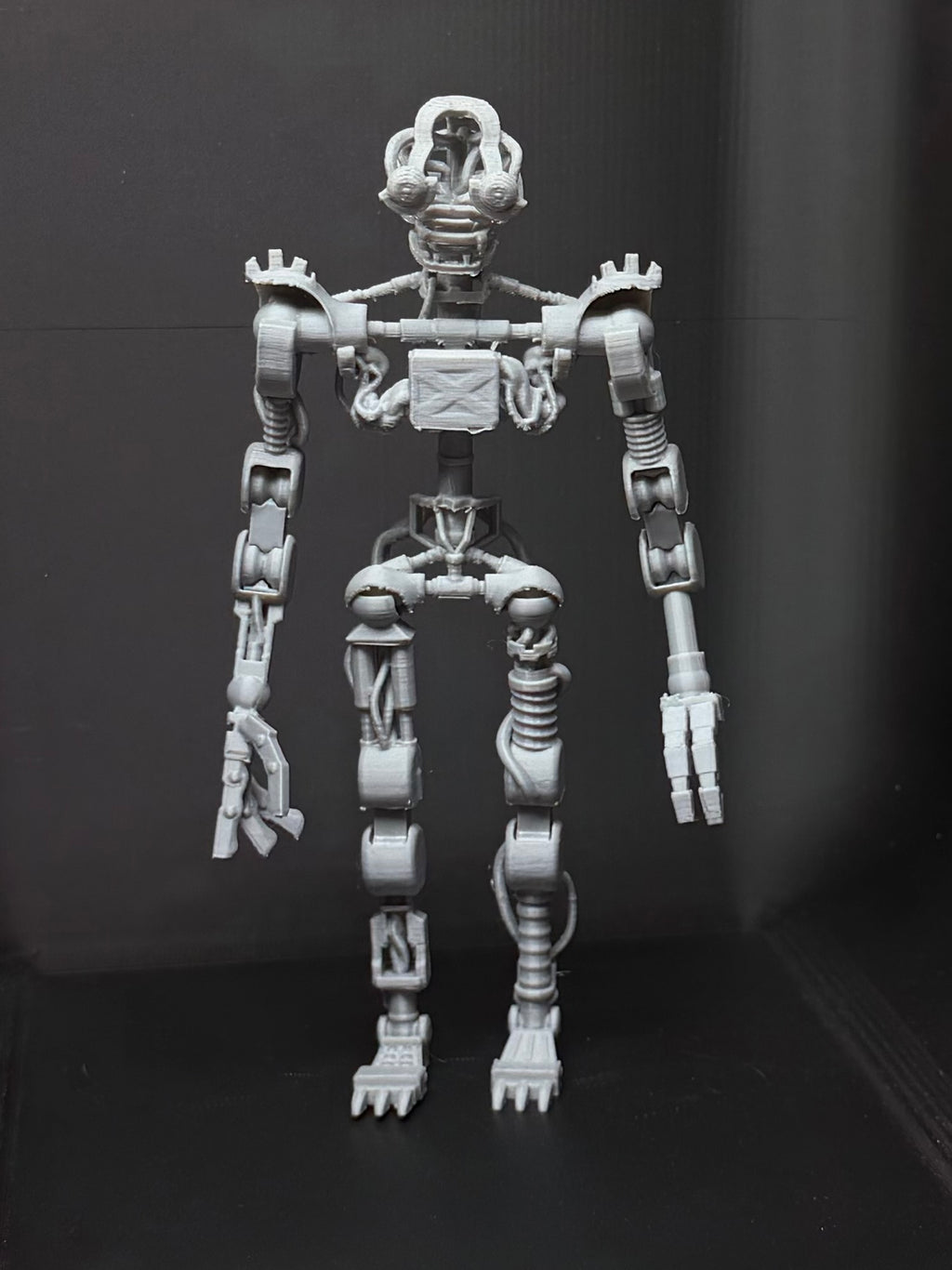 Secret Of The Mimic Uncolored Articulating Figure FNAF Five Nights At Freddy’s