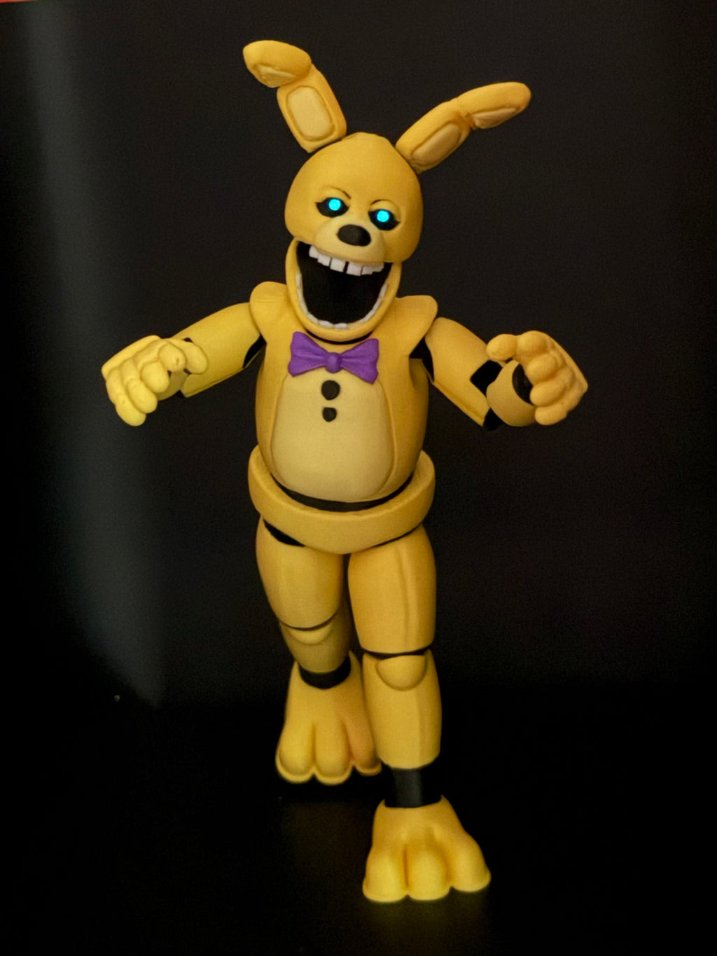 Spring Bonnie / Yellow Rabbit MOVIE Figure COLOR FNAF Five Nights At Freddy’s