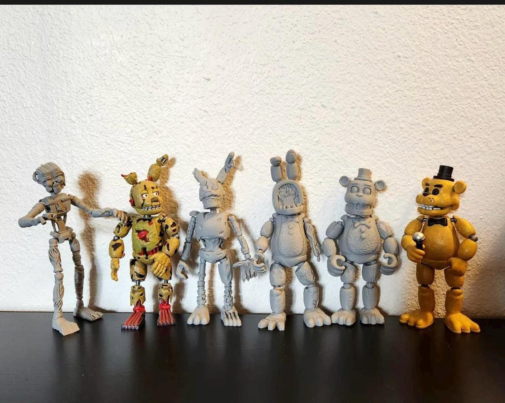 The Mimic, Burn Trap, Withered Freddy, Withered Bonnie 4 Pack! FNAF