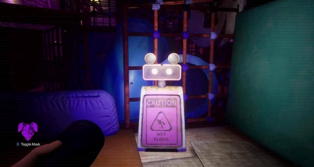 fnaf security Breach Wet Floor Sign Five Nights At Freddys