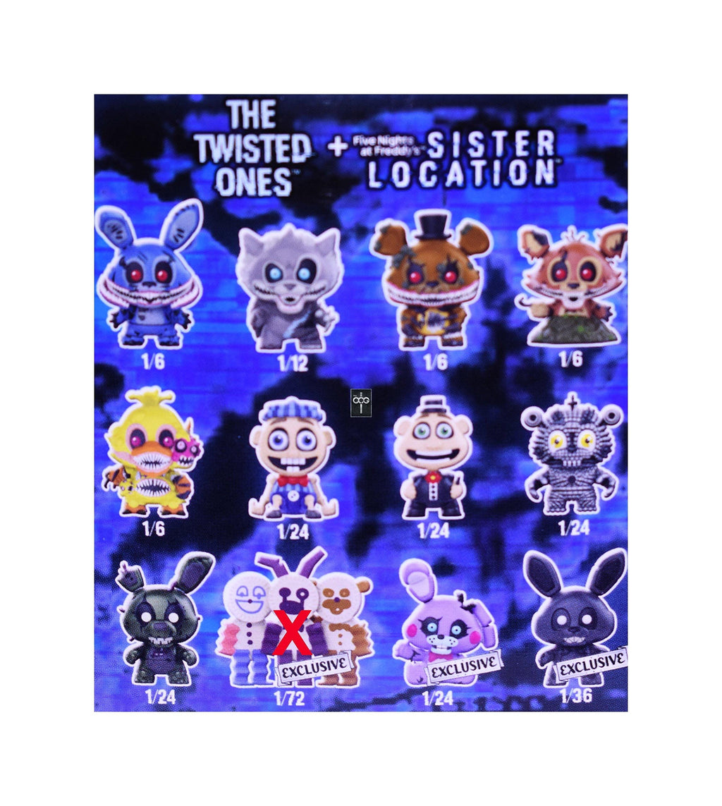 NEW Mystery Mini Paper Pals Replica! FNAF Five Nights At Freddys
